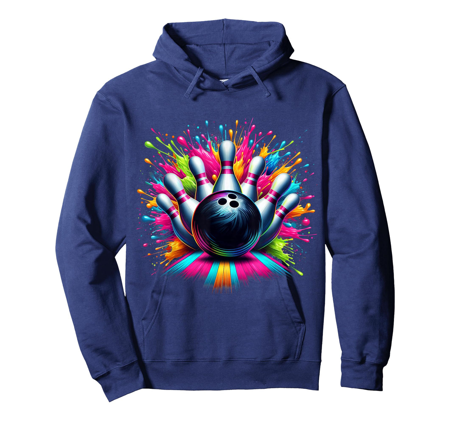 Colorful Bowling Game Day Bowling Cute Vibrant Color T-Shirt