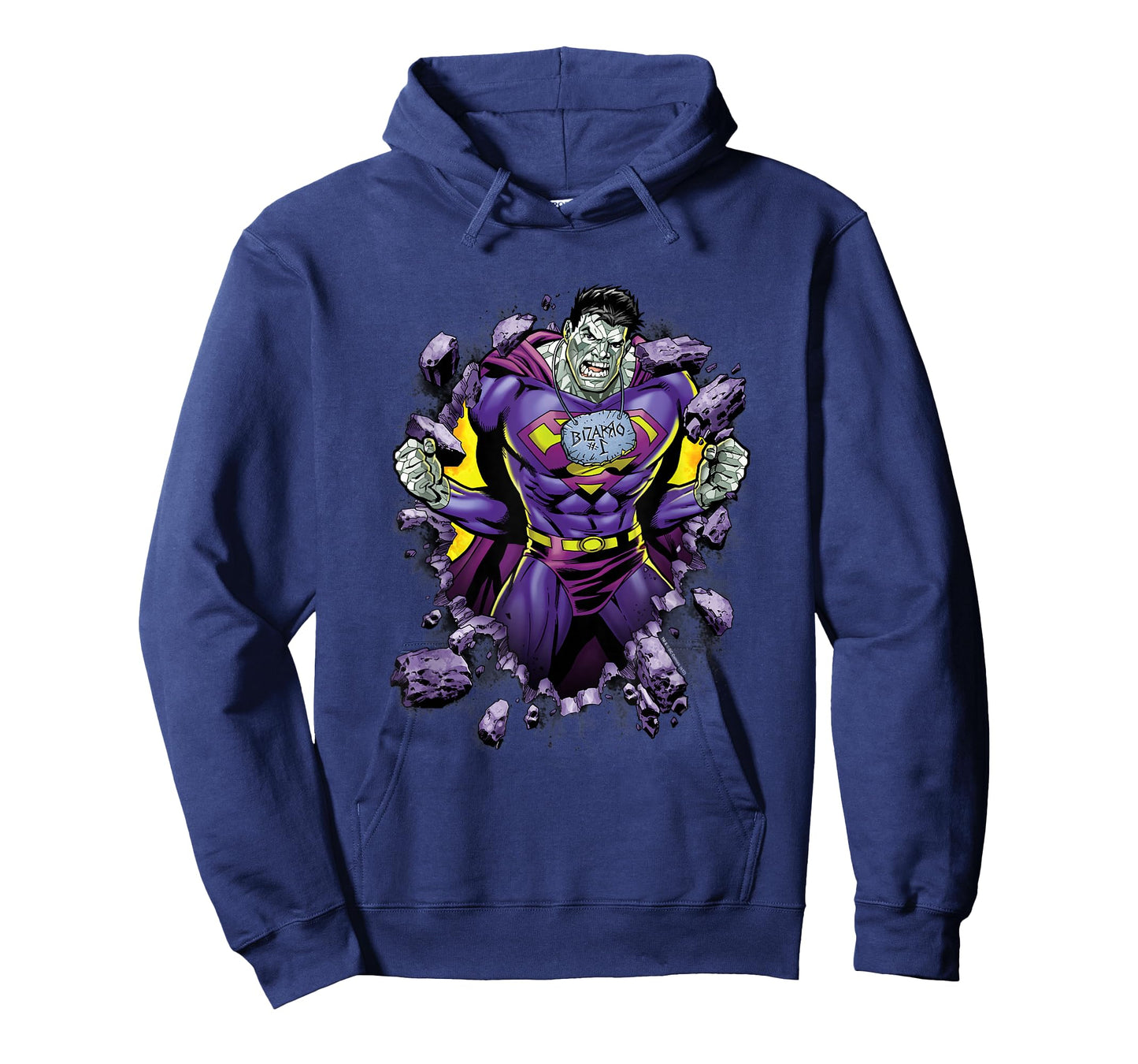 Superman Bizzaro Breakthrough Purple T-Shirt
