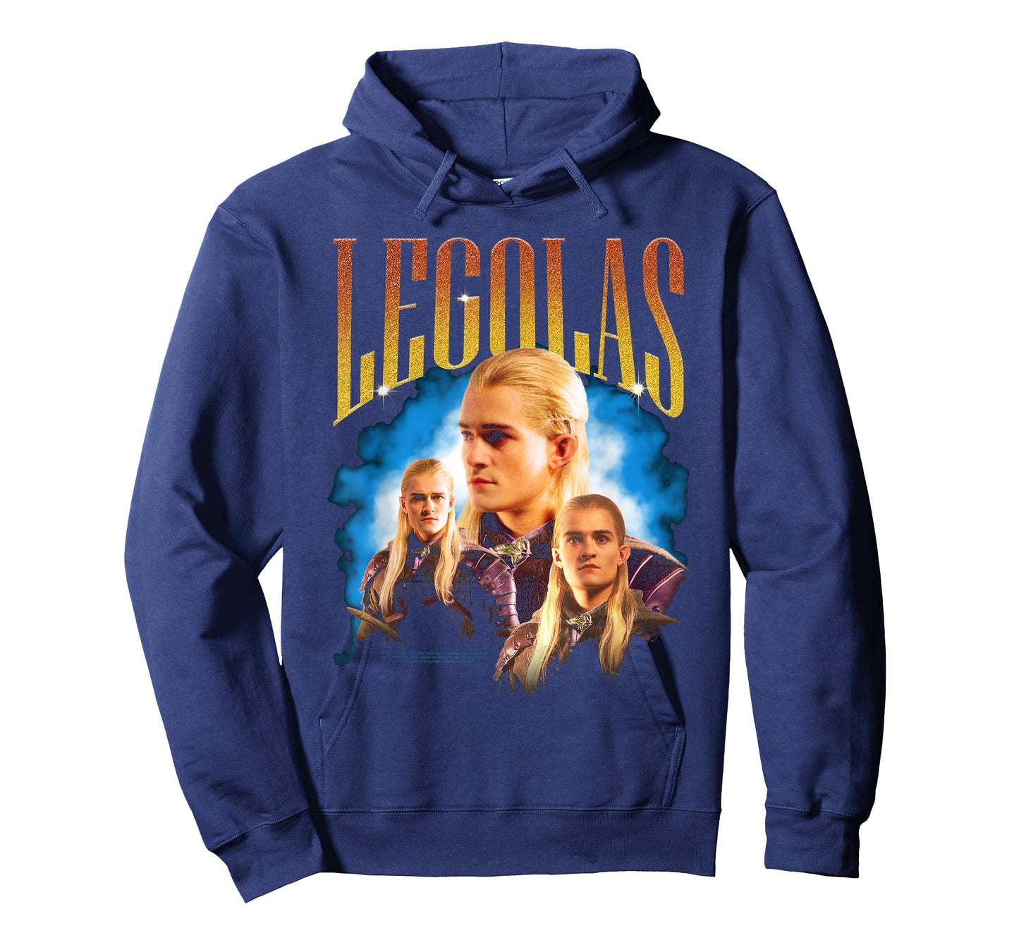 Lord of The Rings Legolas Vintage Bootleg Portrait Elf Movie T-Shirt