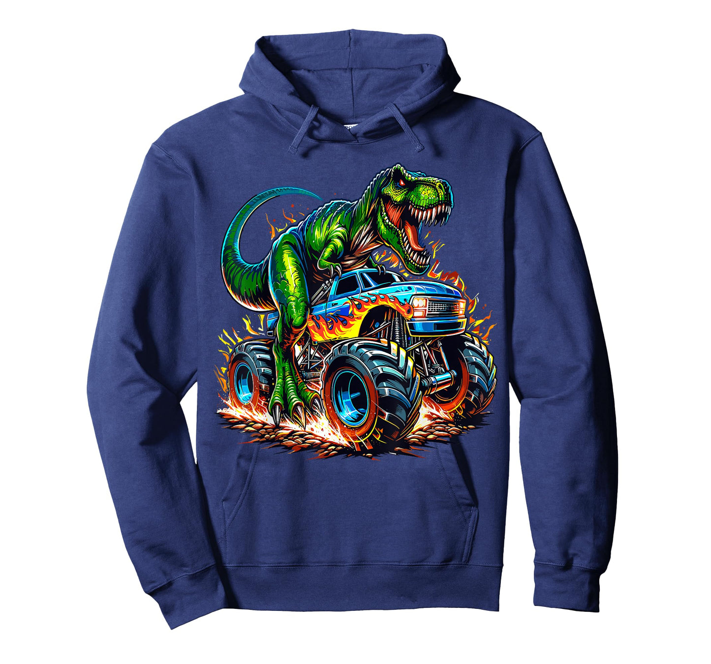 Monster Truck Dinosaur Birthday Party T-Shirt