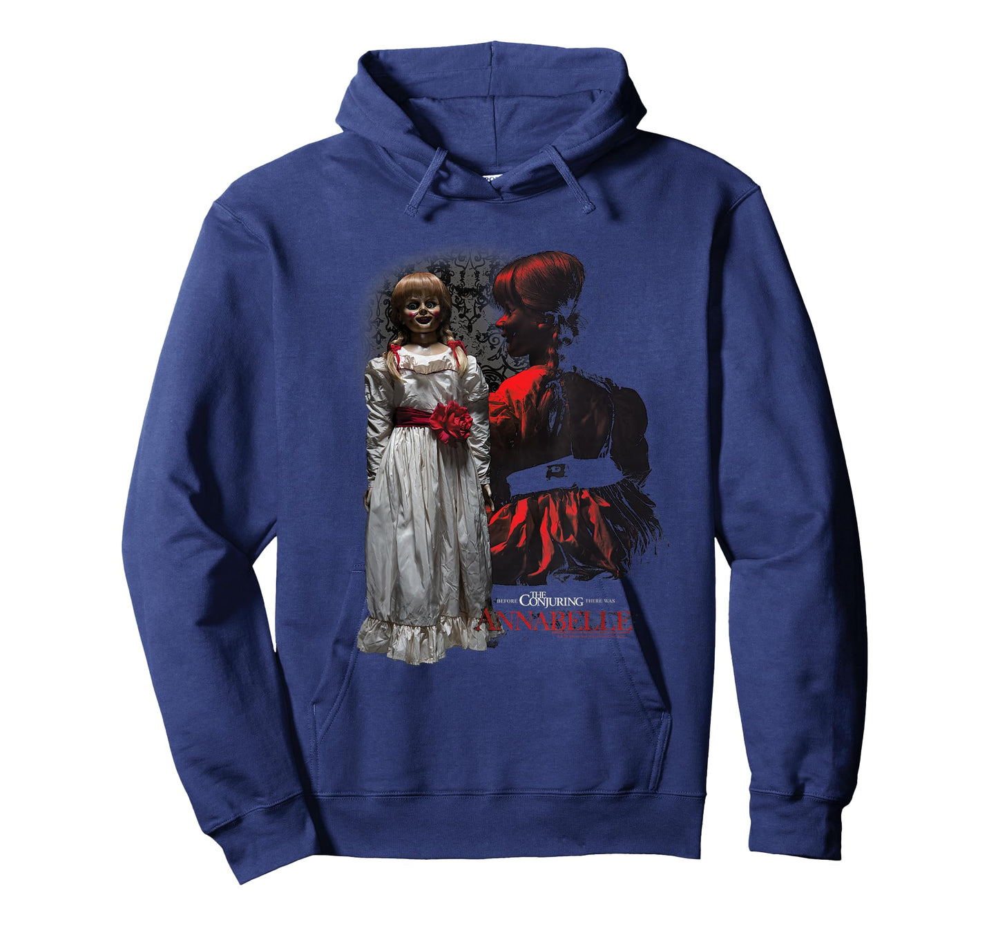 Annabelle Doll Portrait Collage Horror Movie T-Shirt