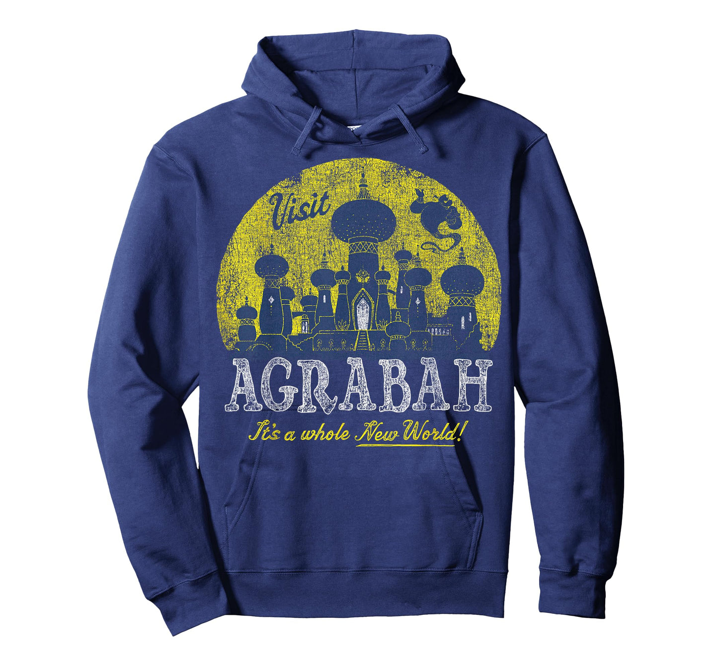 Disney Aladdin Genie Visit Agrabah Palace Vintage T-Shirt T-Shirt