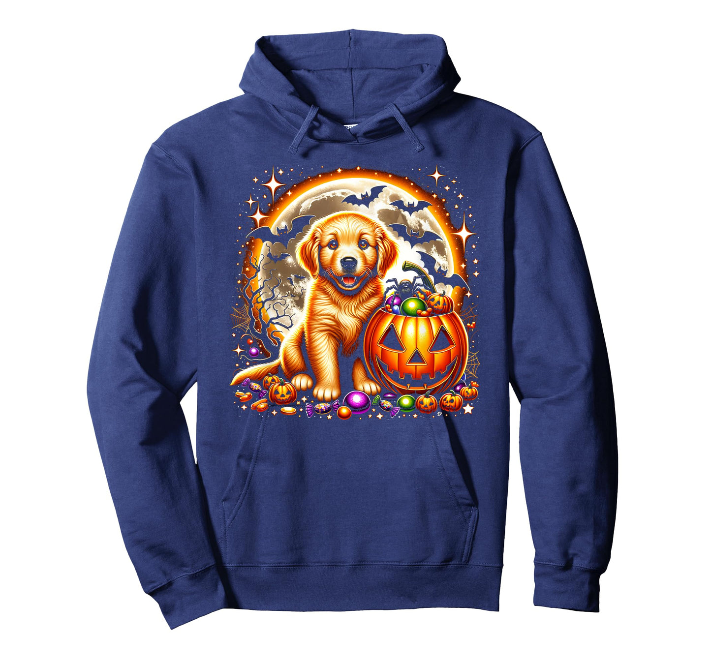 Halloween Golden Retriever Puppy Dog T-Shirt