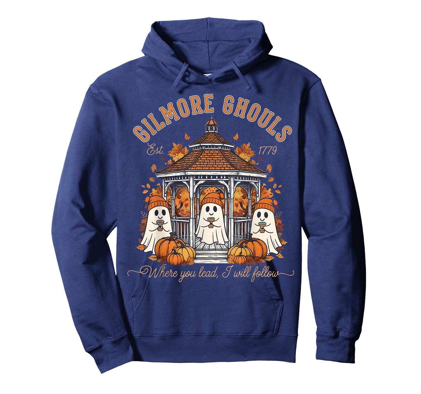 Gilmore Ghouls Where You Haunt I Will Follow Halloween Boo T-Shirt