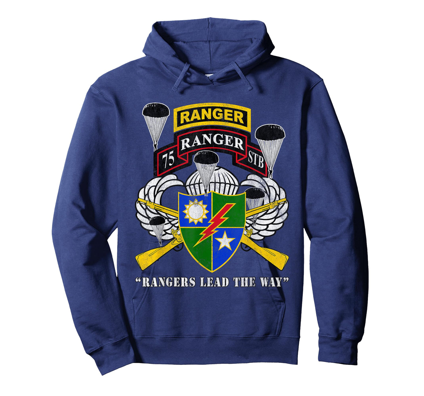 75th Ranger Regiment Parachutist Badge Rangers Lead The Way T-Shirt