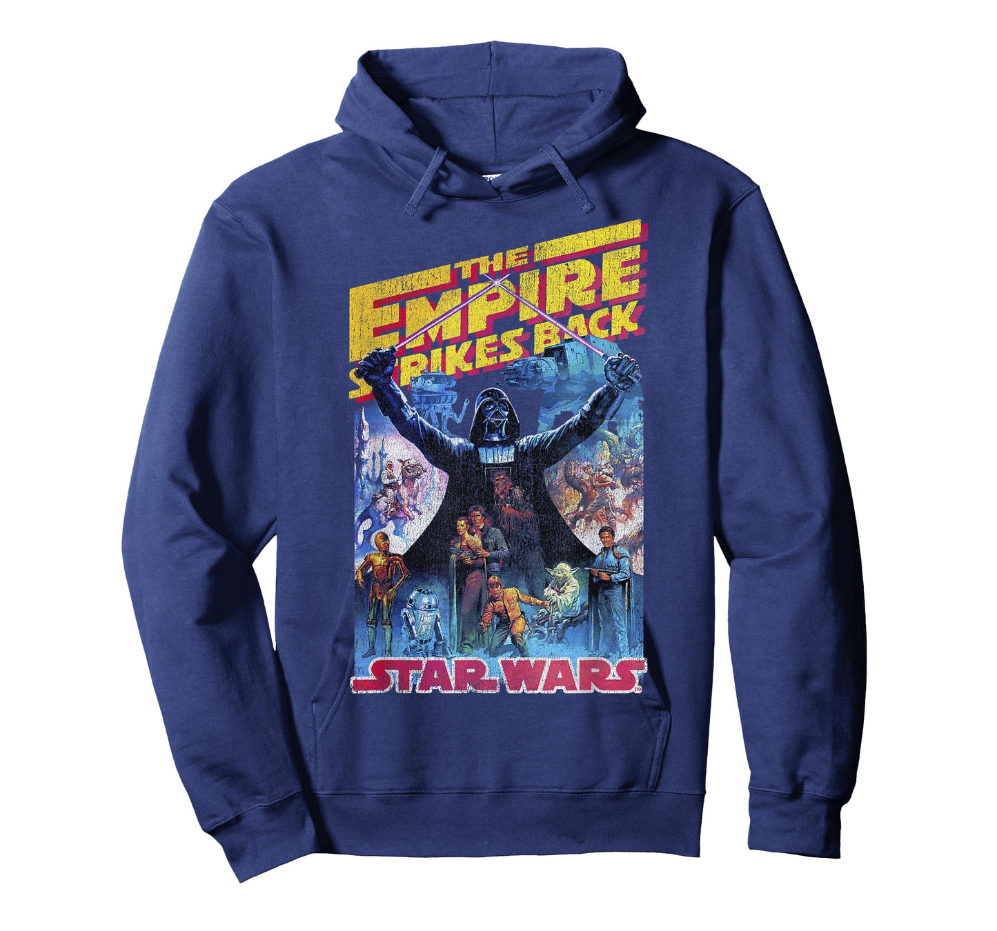Star Wars Empire Strikes Back Retro Poster T-Shirt