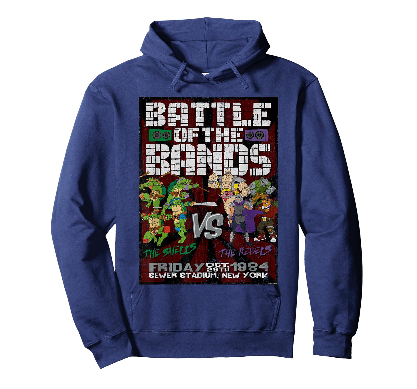 Teenage Mutant Ninja Turtles Battle of the Bands '84 Cartoon T-Shirt