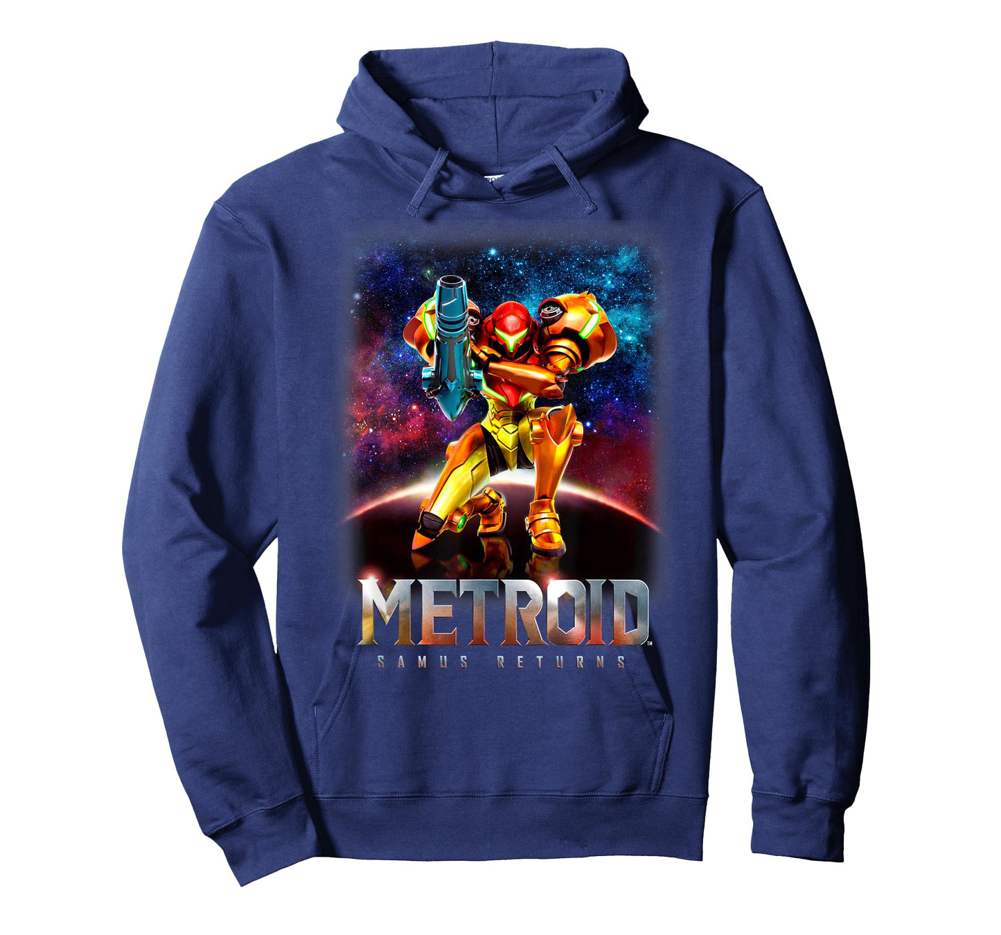 Nintendo Metroid Samus Returns Portrait Graphic T-Shirt T-Shirt