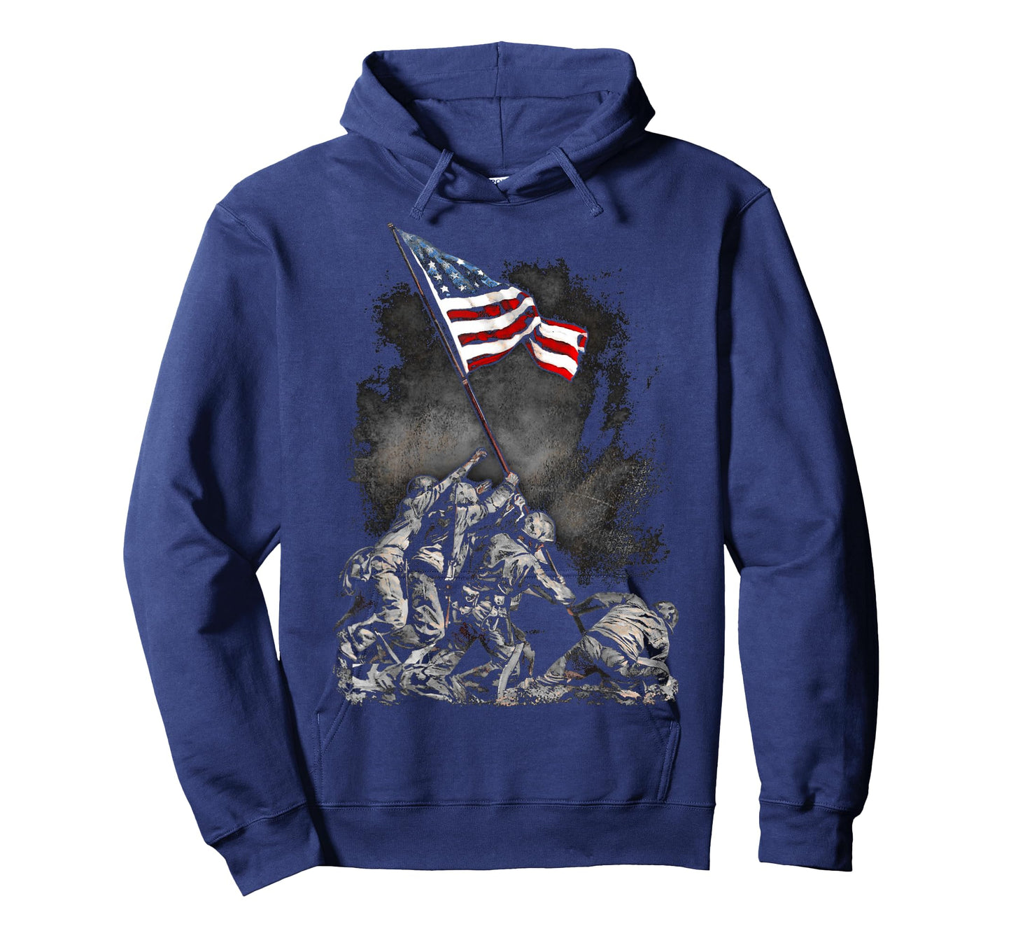 Soldiers Raising American Flag Iwo Jima T-Shirt