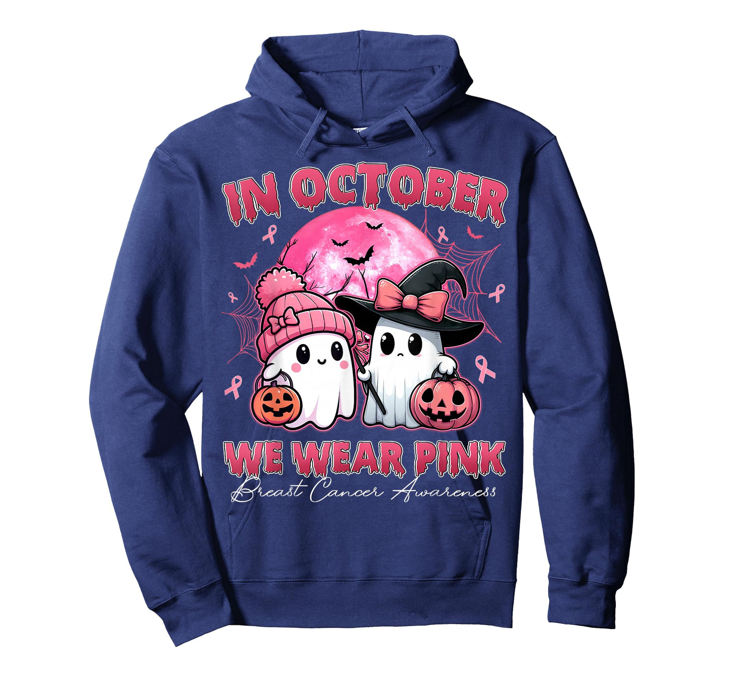 Breast Cancer Shirts Women Halloween October Wear Pink T-Shirt