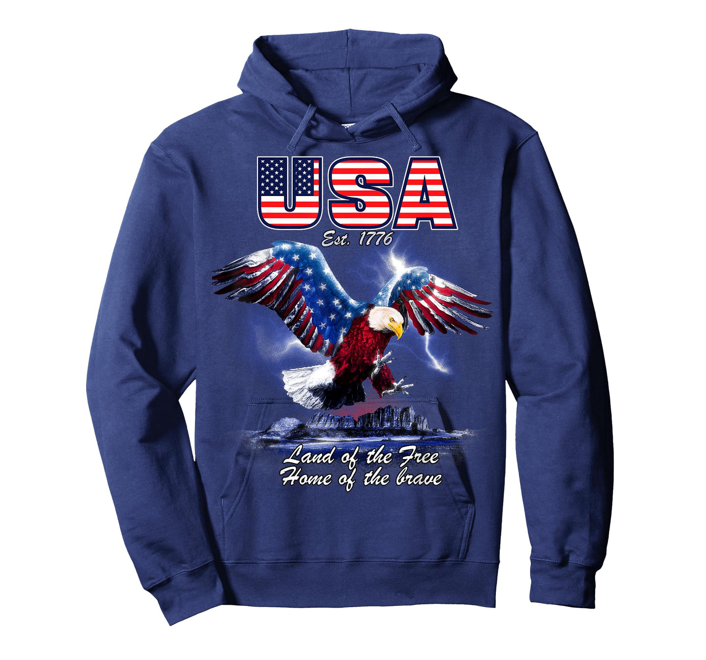 USA Patriotic American Eagle T-Shirt for Women Kids Men