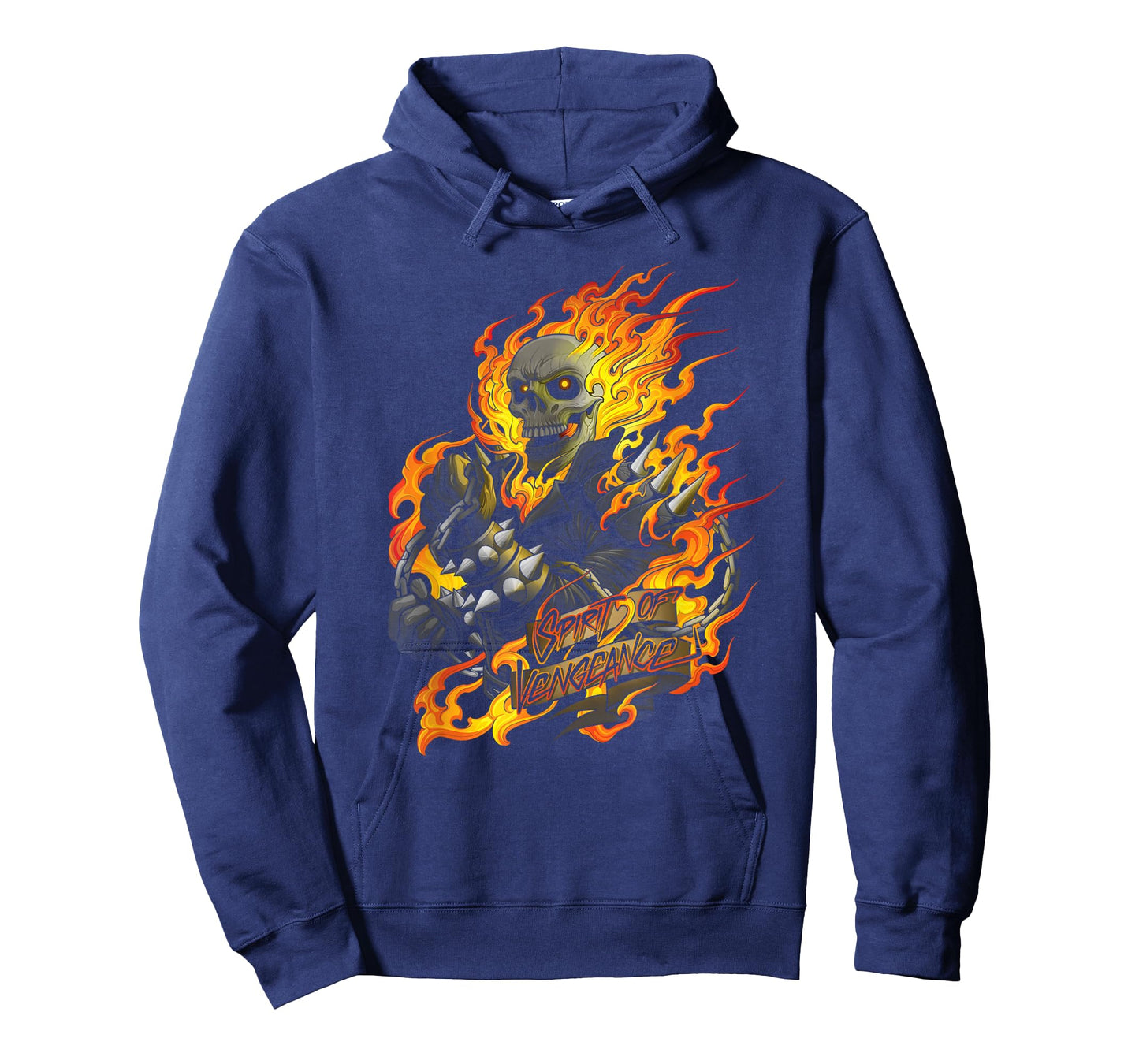 Marvel Ghost Rider Spirit of Vengeance Flaming Skull T-Shirt