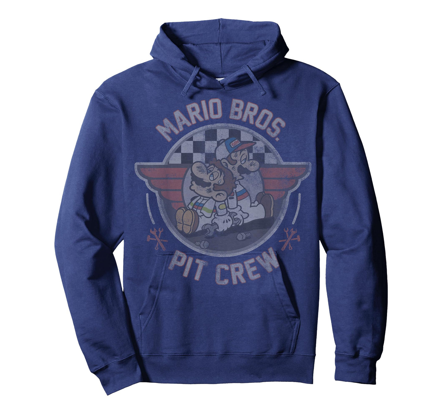 Mario Kart Mario & Luigi Mario Bros. Pit Crew Fade T-Shirt