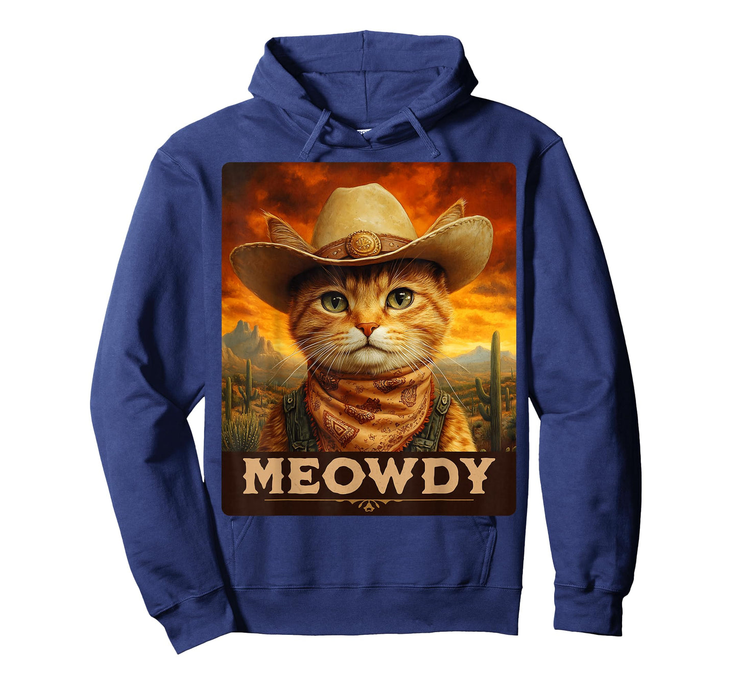 Meowdy, Cowboy: A Furry Friend in the Wild West, cat T-Shirt
