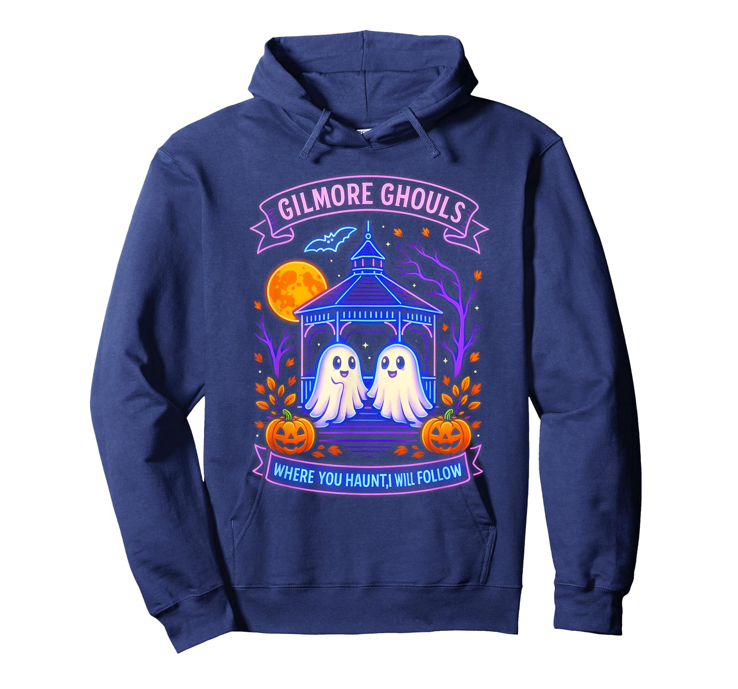 Gilmore Ghouls Where You Haunt I Will Follow Funny Halloween T-Shirt