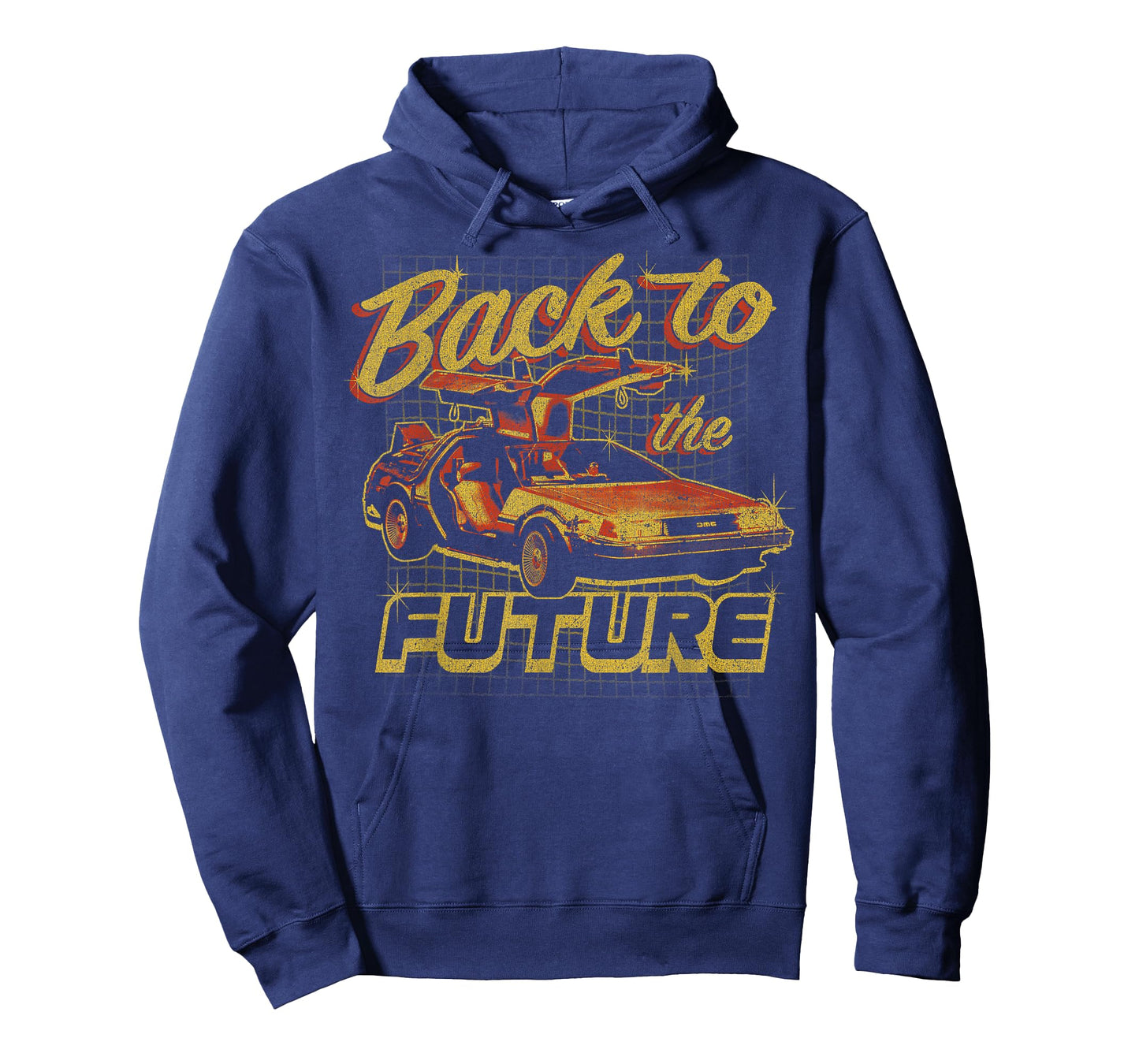Back To the Future Vintage DeLorean Graphic T-Shirt T-Shirt
