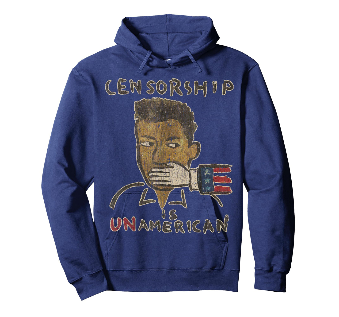 Vintage Censorship Is Un American 1990 T-Shirt
