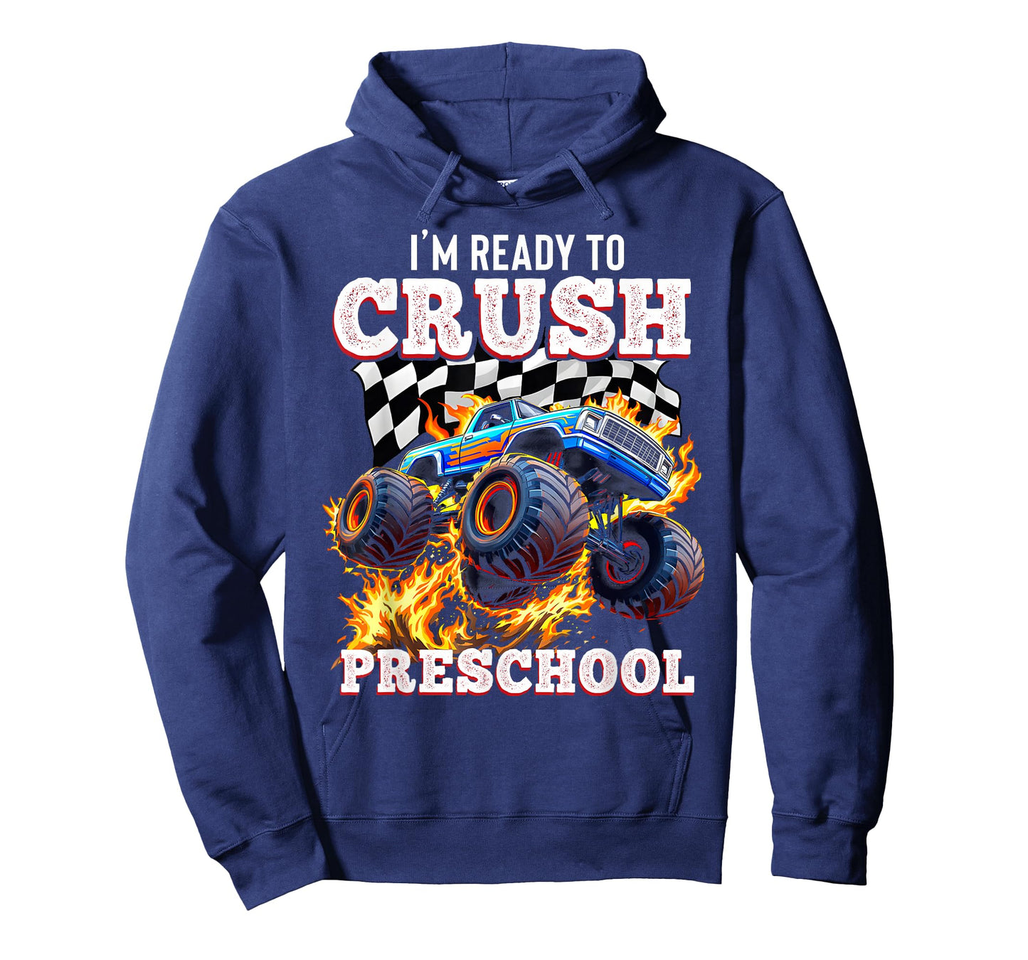 I'm Ready to Crush Preschool Monster Truck First Day Boys T-Shirt