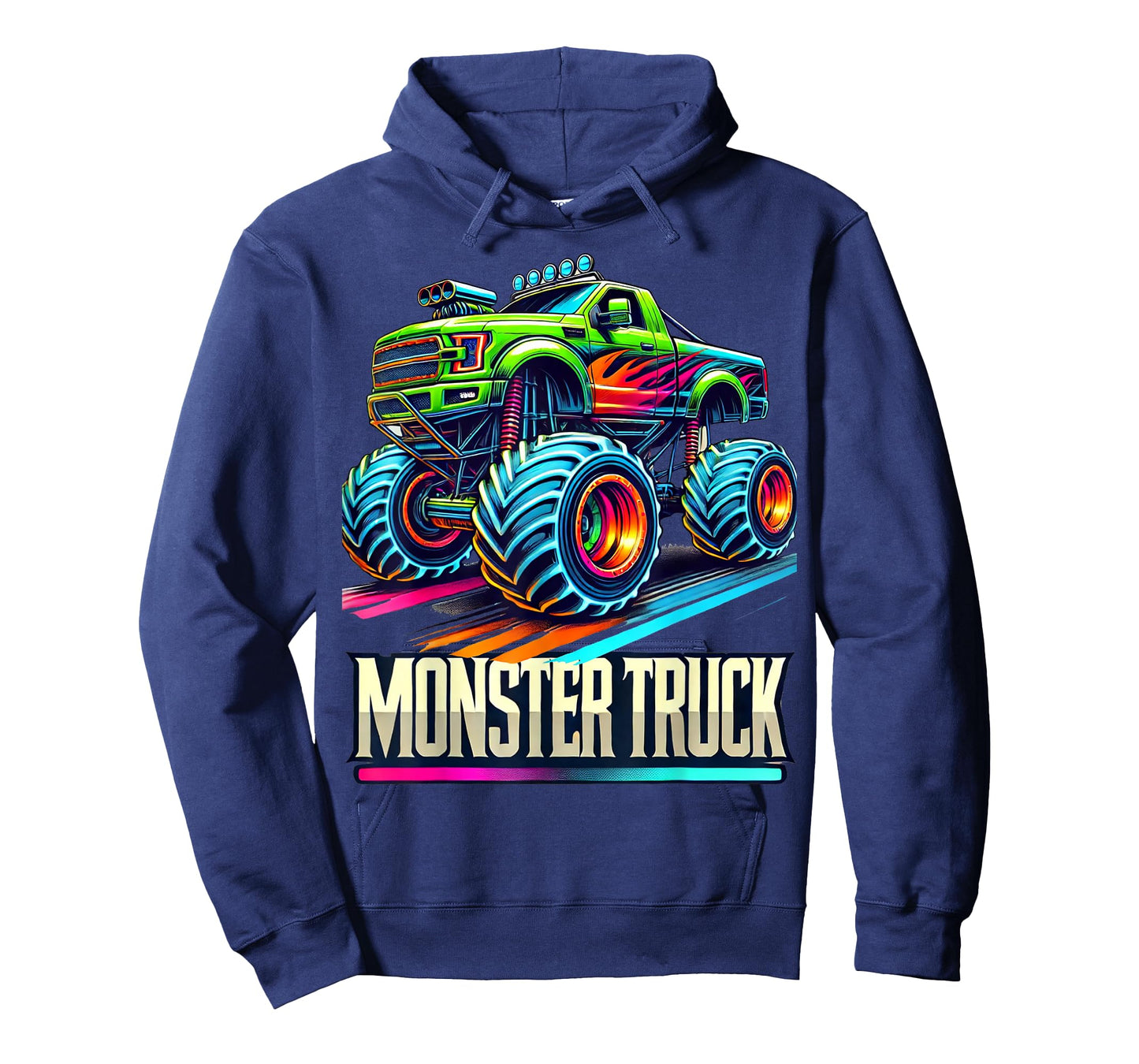 Monster Truck Birthday Party Retro Vintage Monster Trucks T-Shirt