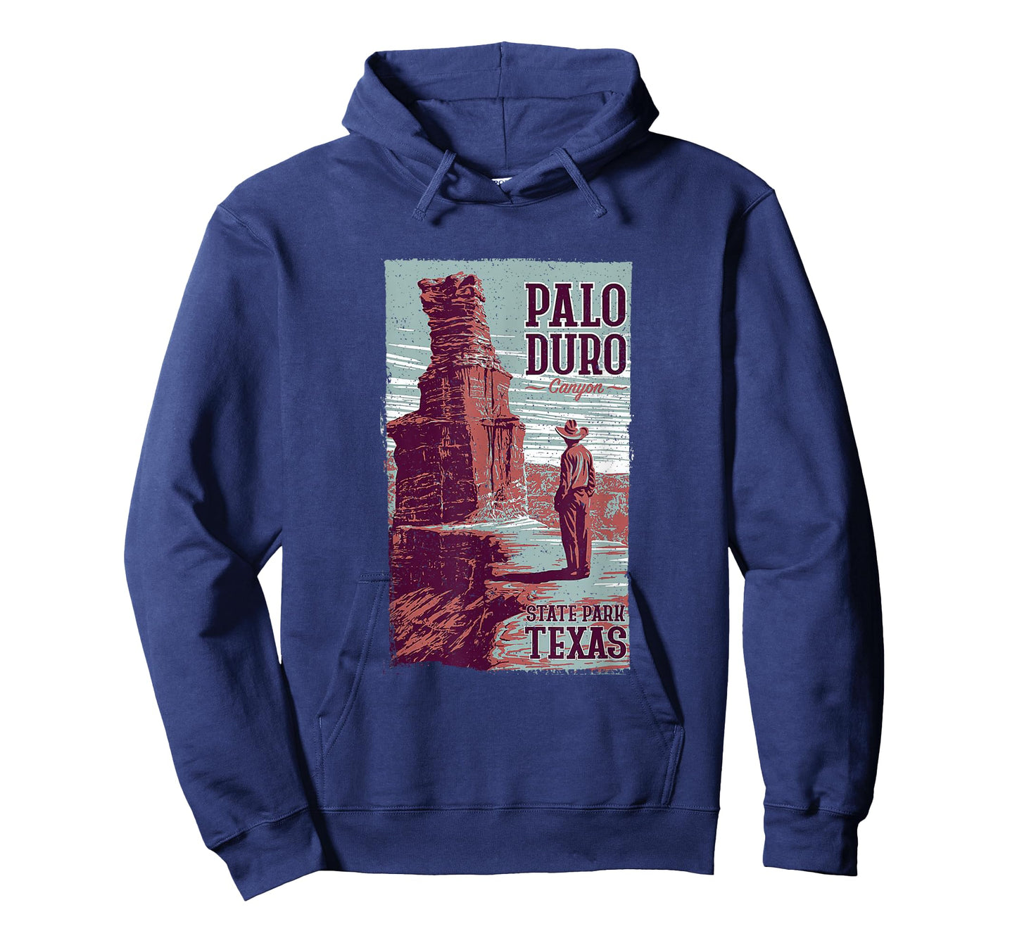 Vintage Palo Duro Canyon State Park Texas Hiking Souvenir T-Shirt