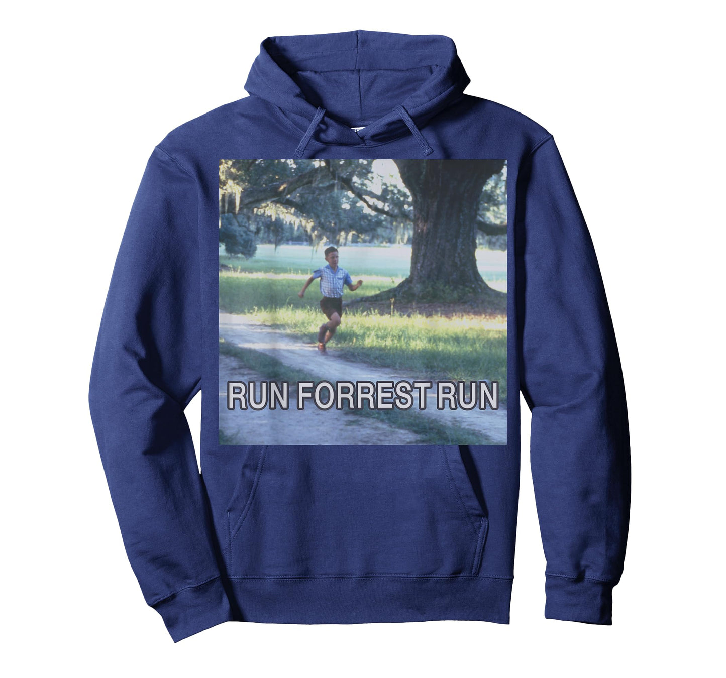 Forrest Gump Run Forrest Run Photo Panel T-Shirt