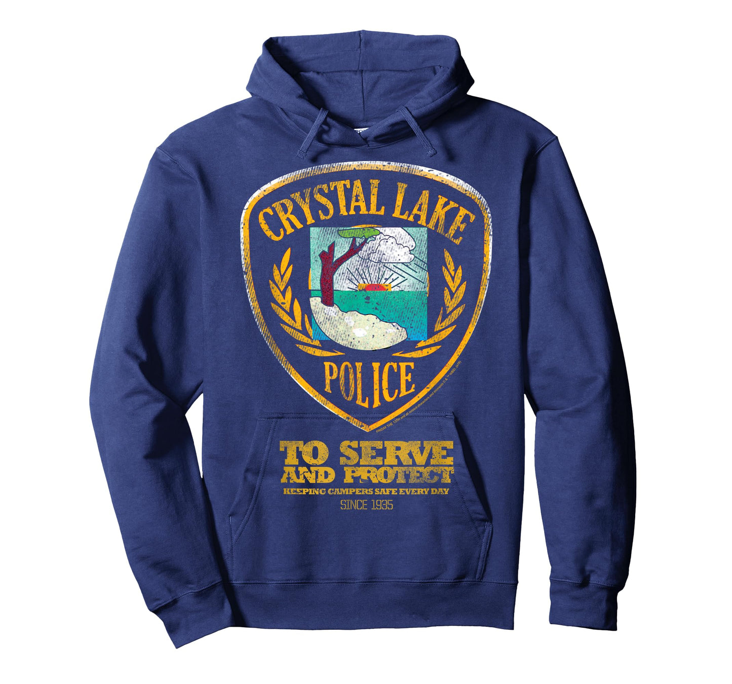 Friday The 13th Crystal Lake Police To Serve And Protect T-Shirt