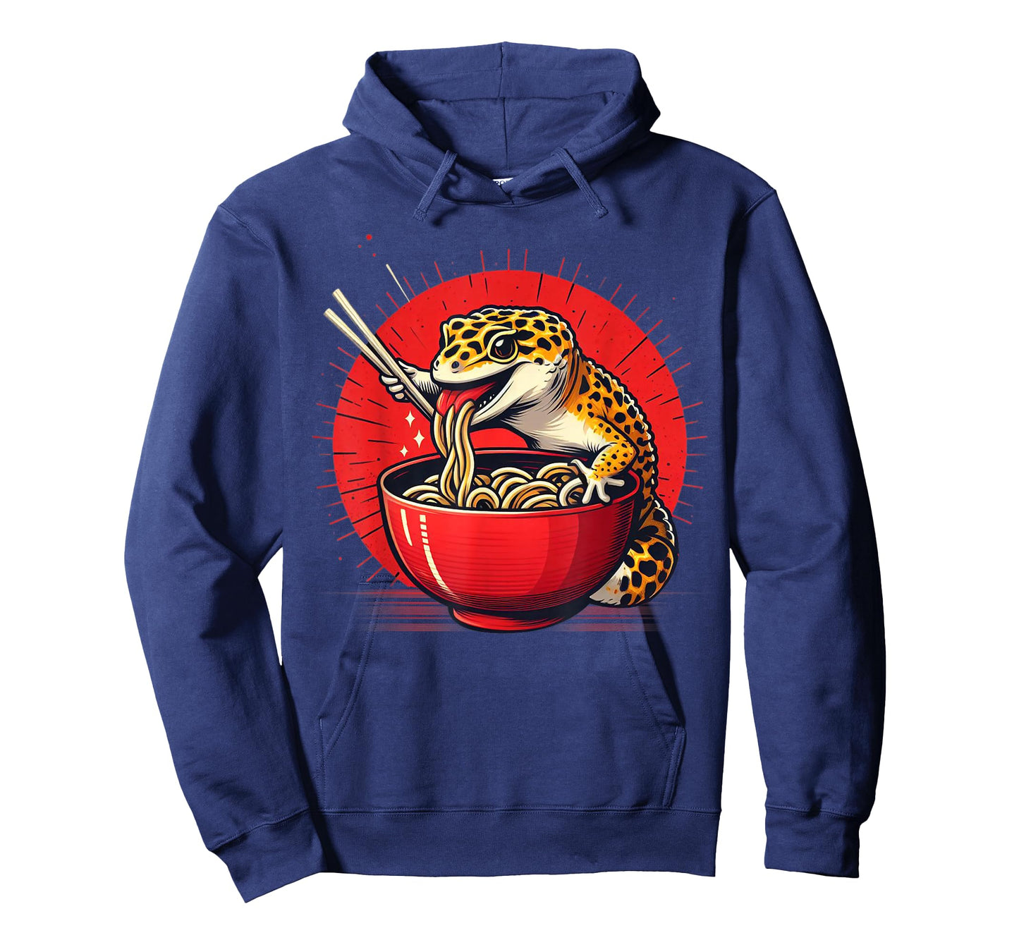 Gecko Anime Japanese Kawaii Ramen Reptile Leopard Gecko T-Shirt