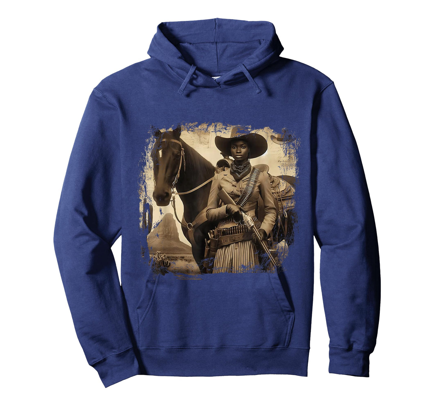 Melanin Cowgirl Swag Cowgirls Black History African T-Shirt