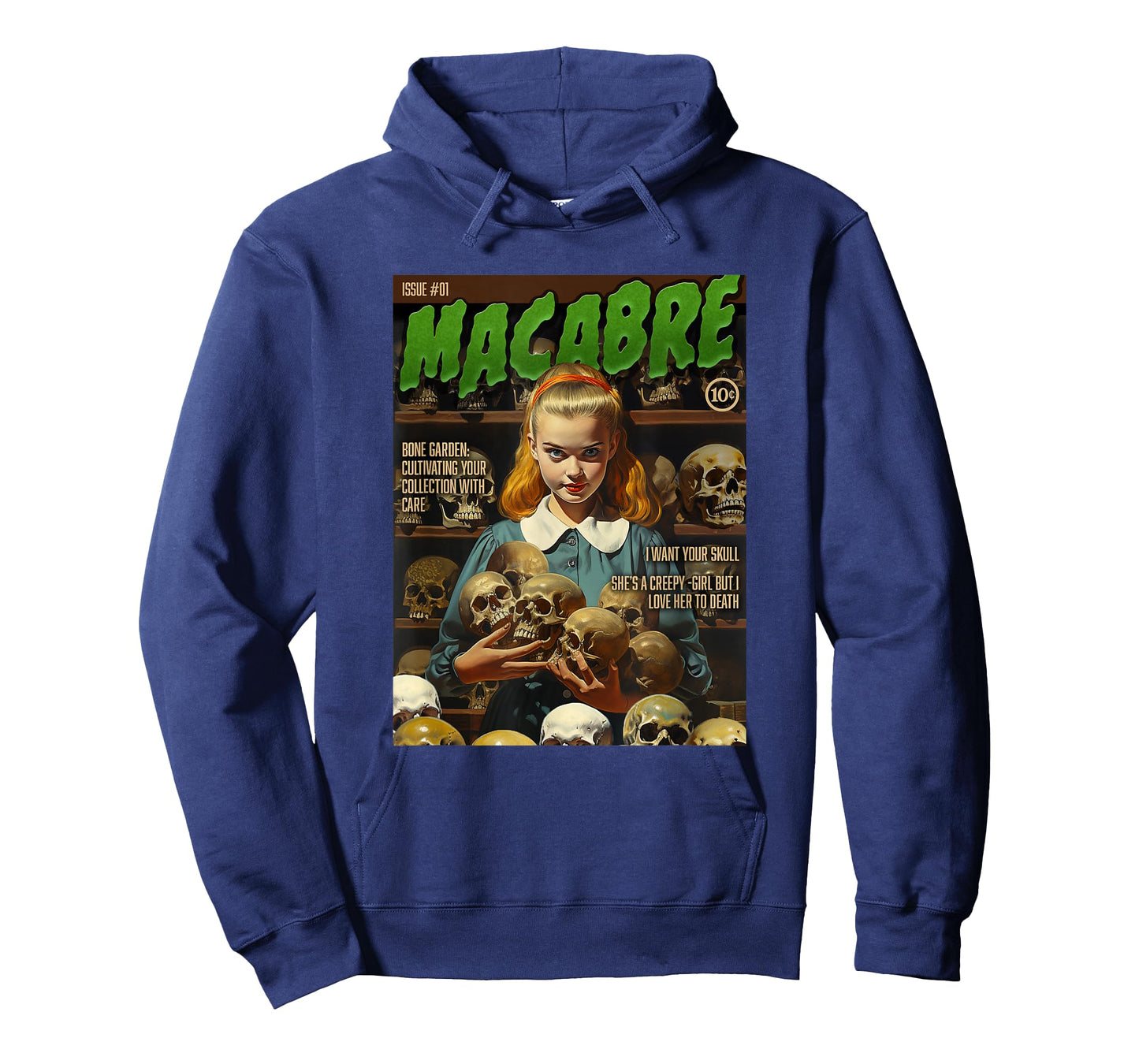 Skull Collector 1950s Horror Comic Cover T-Shirt