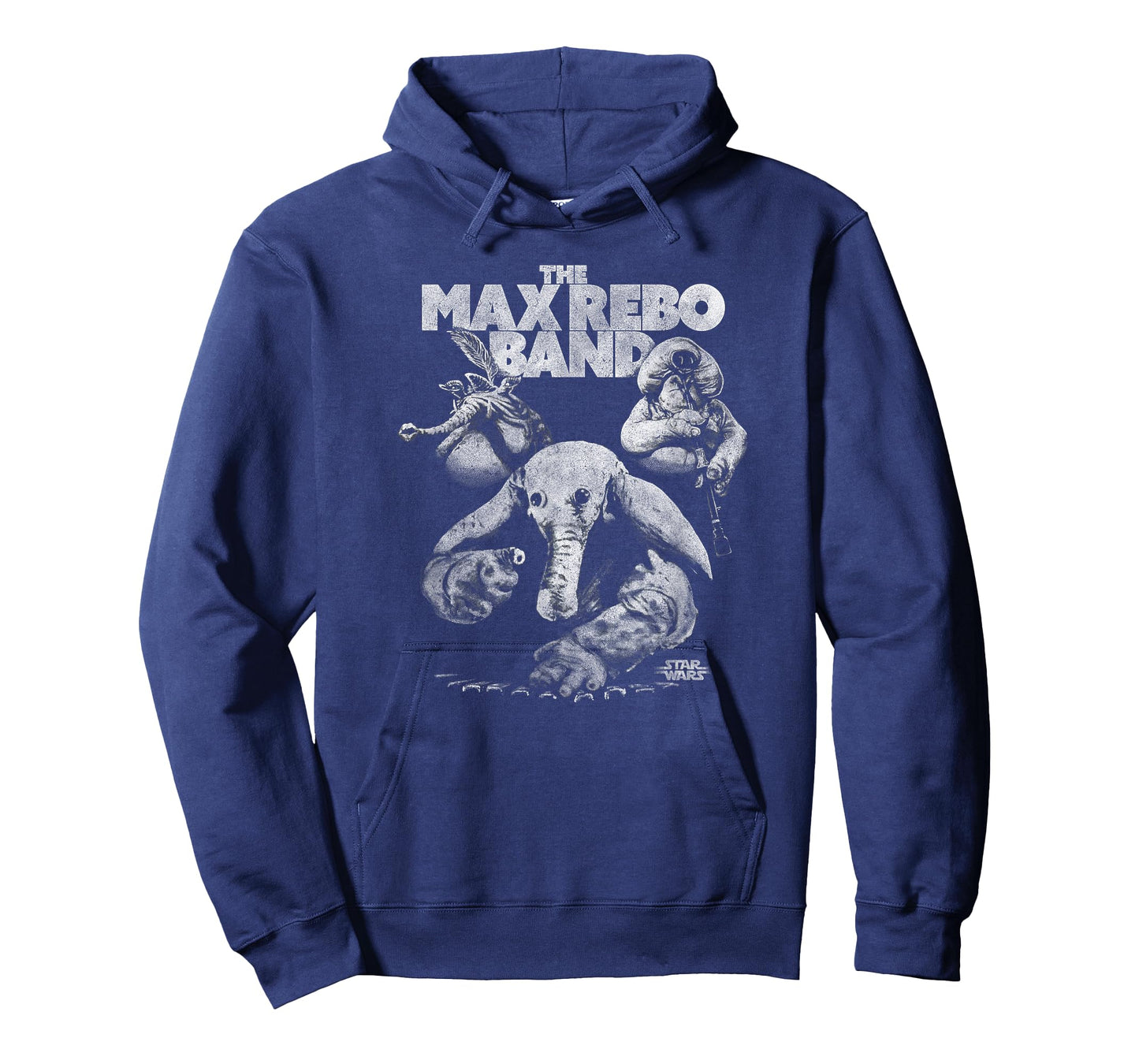 Star Wars The Max Rebo Band High Contrast Poster T-Shirt