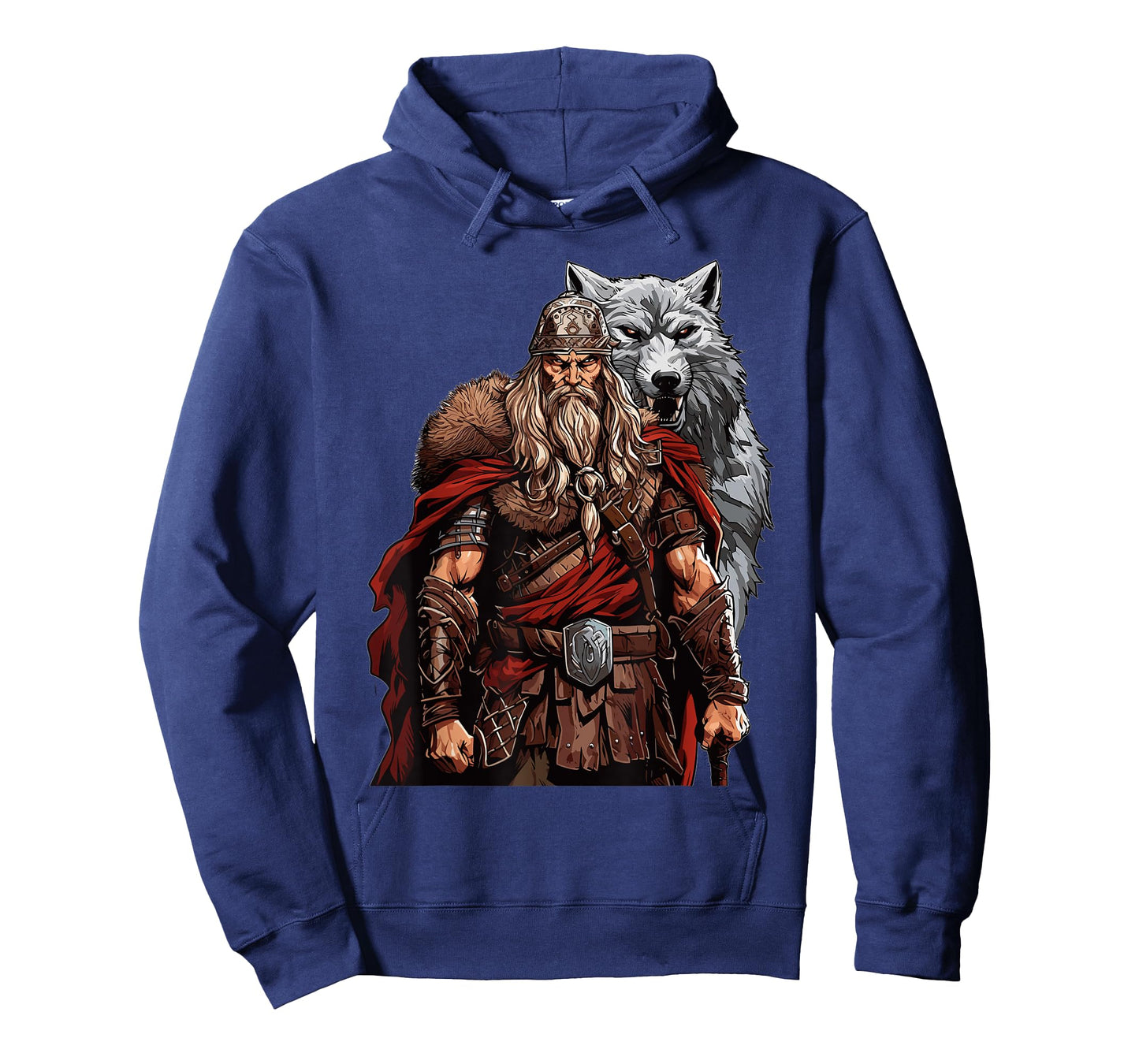 Viking Warrior With Wolf Norse Mythology T-Shirt
