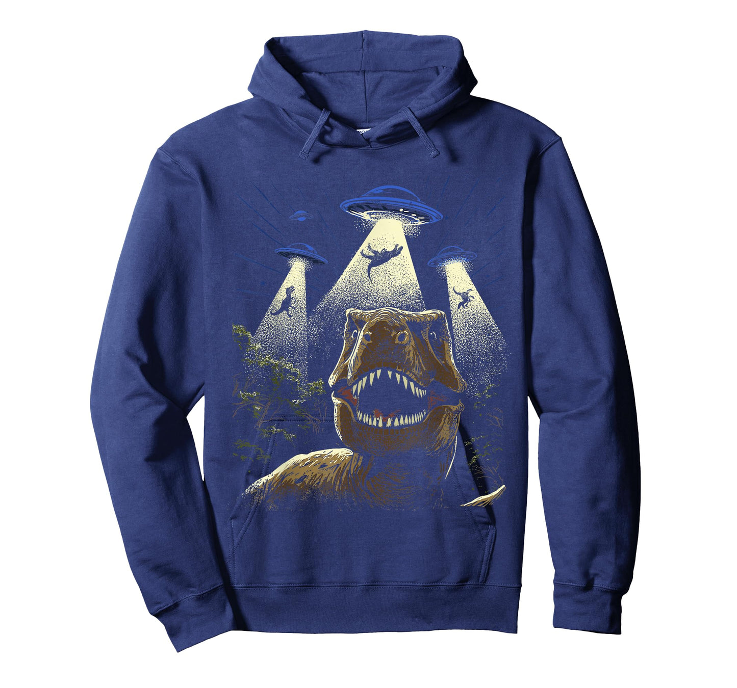 Alien Dinosaur Shirt T-Rex Dinosaur Selfie UFO Abduction T-Shirt