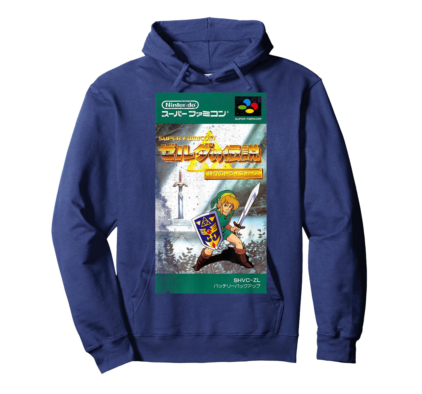 The Legend of Zelda A Link To The Past Vintage Kanji Game T-Shirt