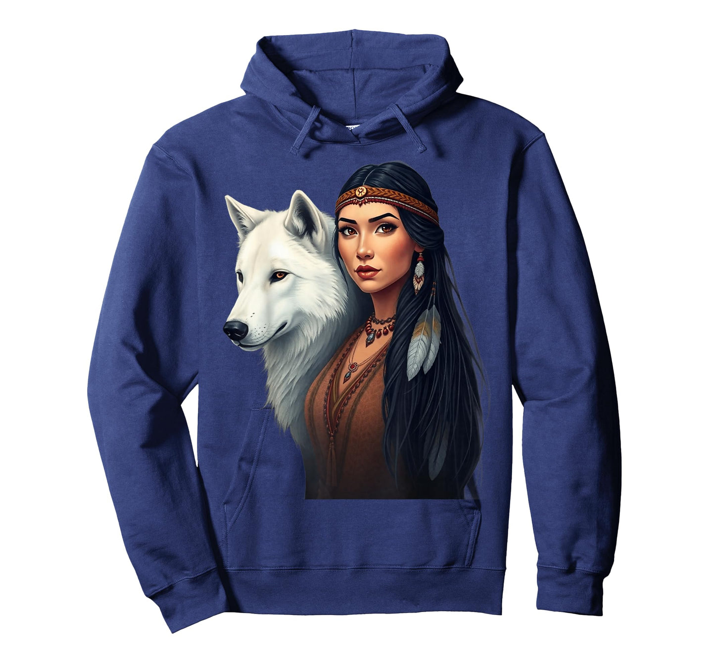 Native American Women Wolf Lovers Indigenous Americans Pride T-Shirt