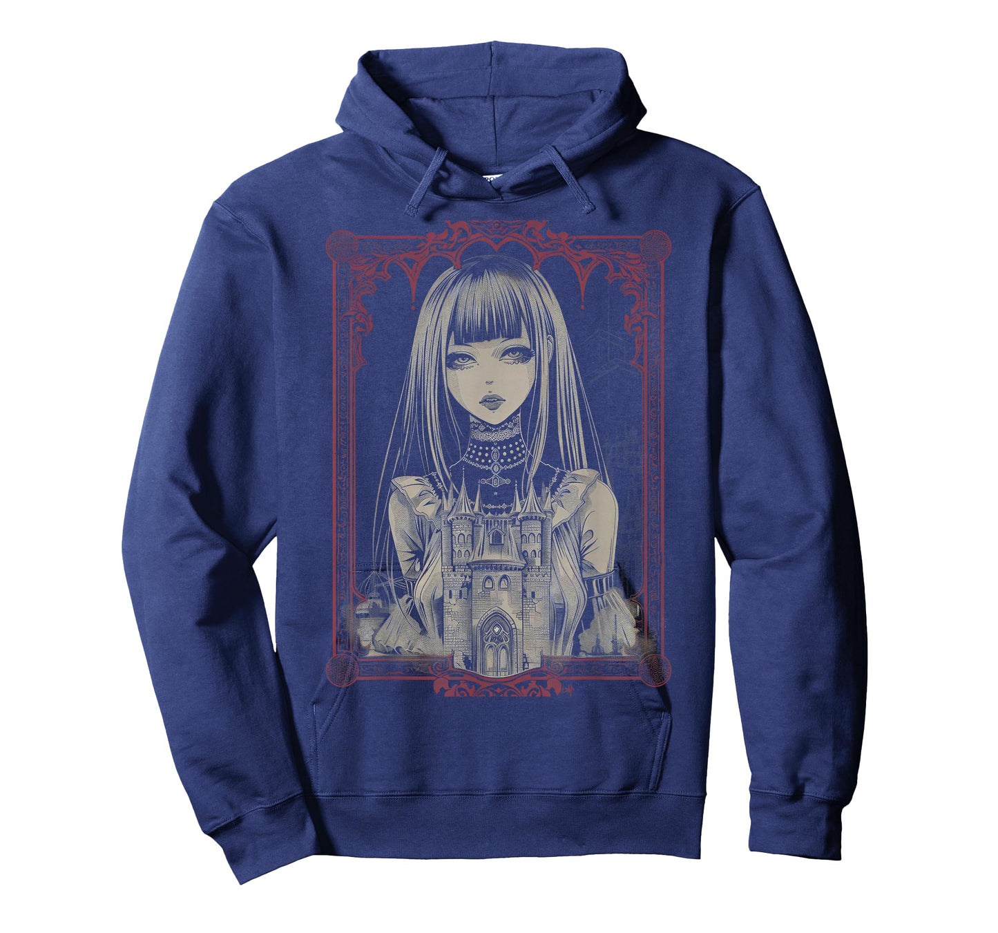 Anime Goth Japanese Line Gothic Vampire Fantasy Haunted T-Shirt