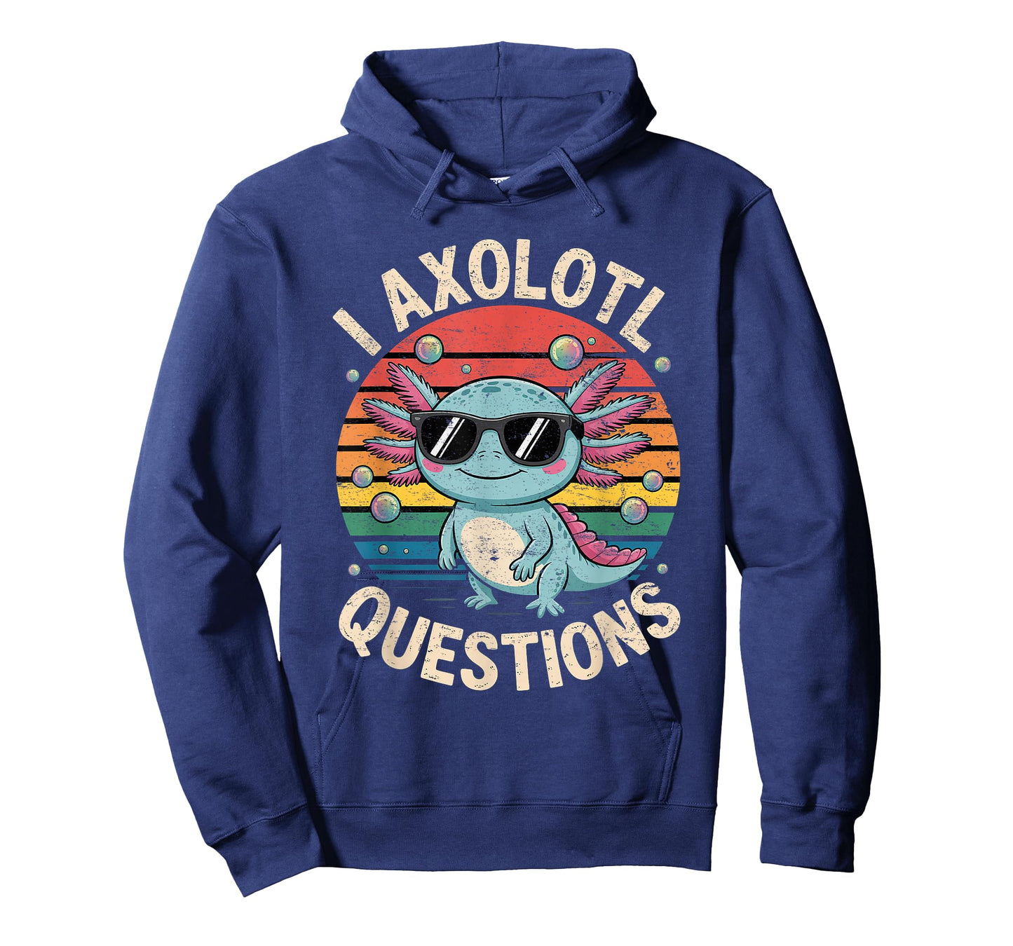 I Axolotl Questions Shirt Graphic Anime Cute Kids Boys Girls T-Shirt