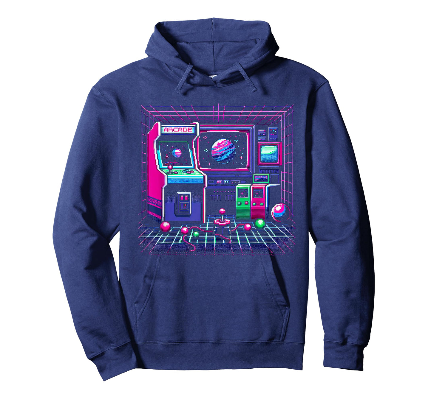 1980s Arcade Pixel Art T-Shirt