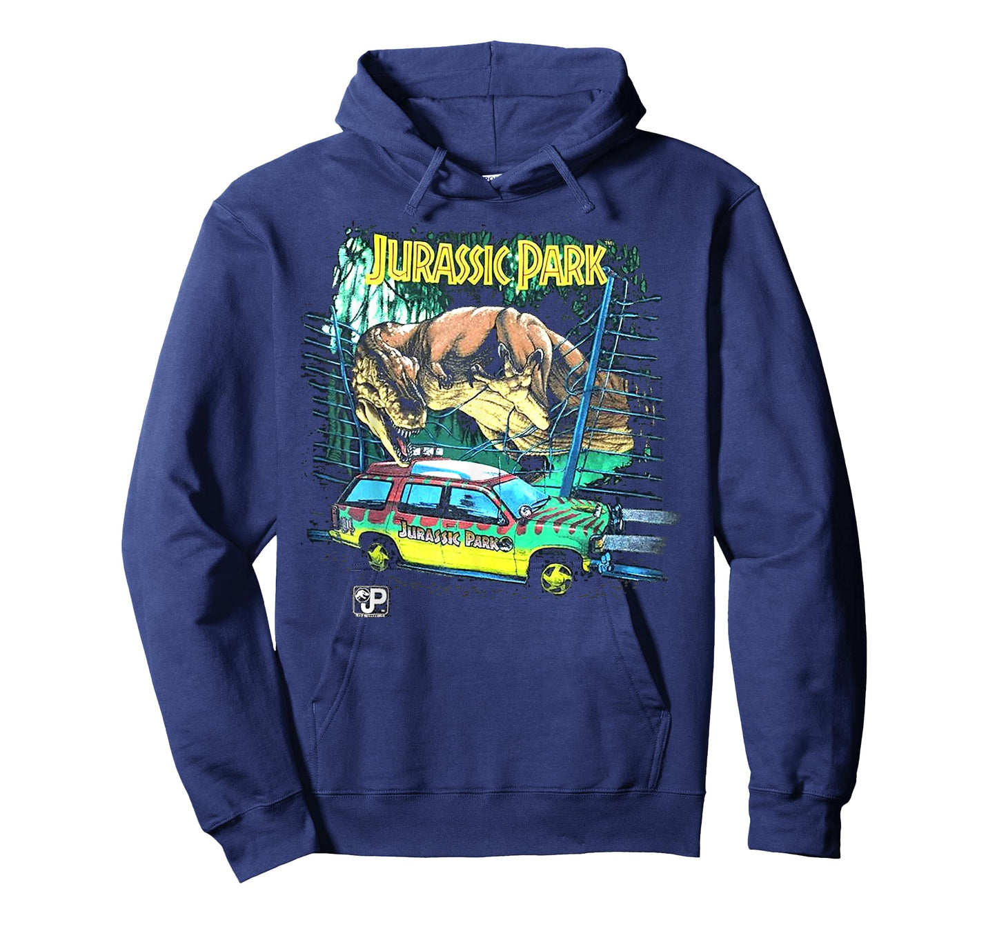 Jurassic Park Vintage Safari Drive Scene T-Shirt