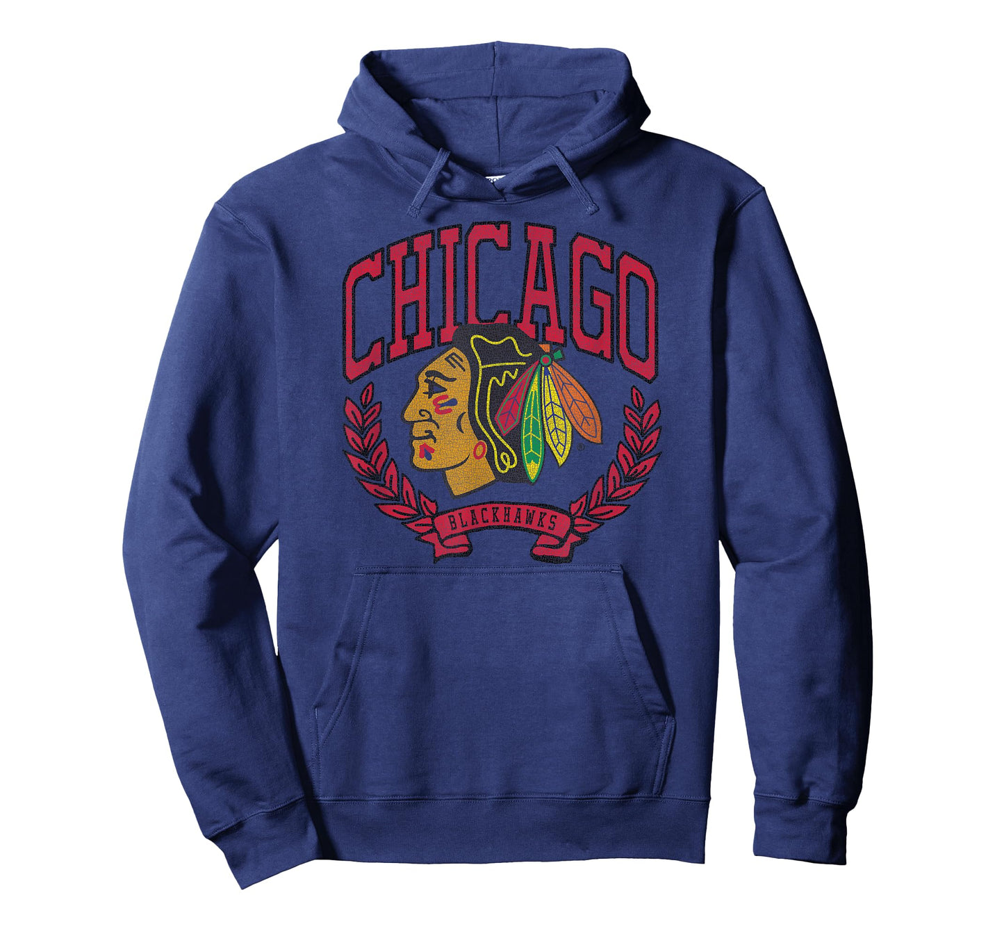 Chicago Blackhawks Vintage Victory White Officially Licensed T-Shirt