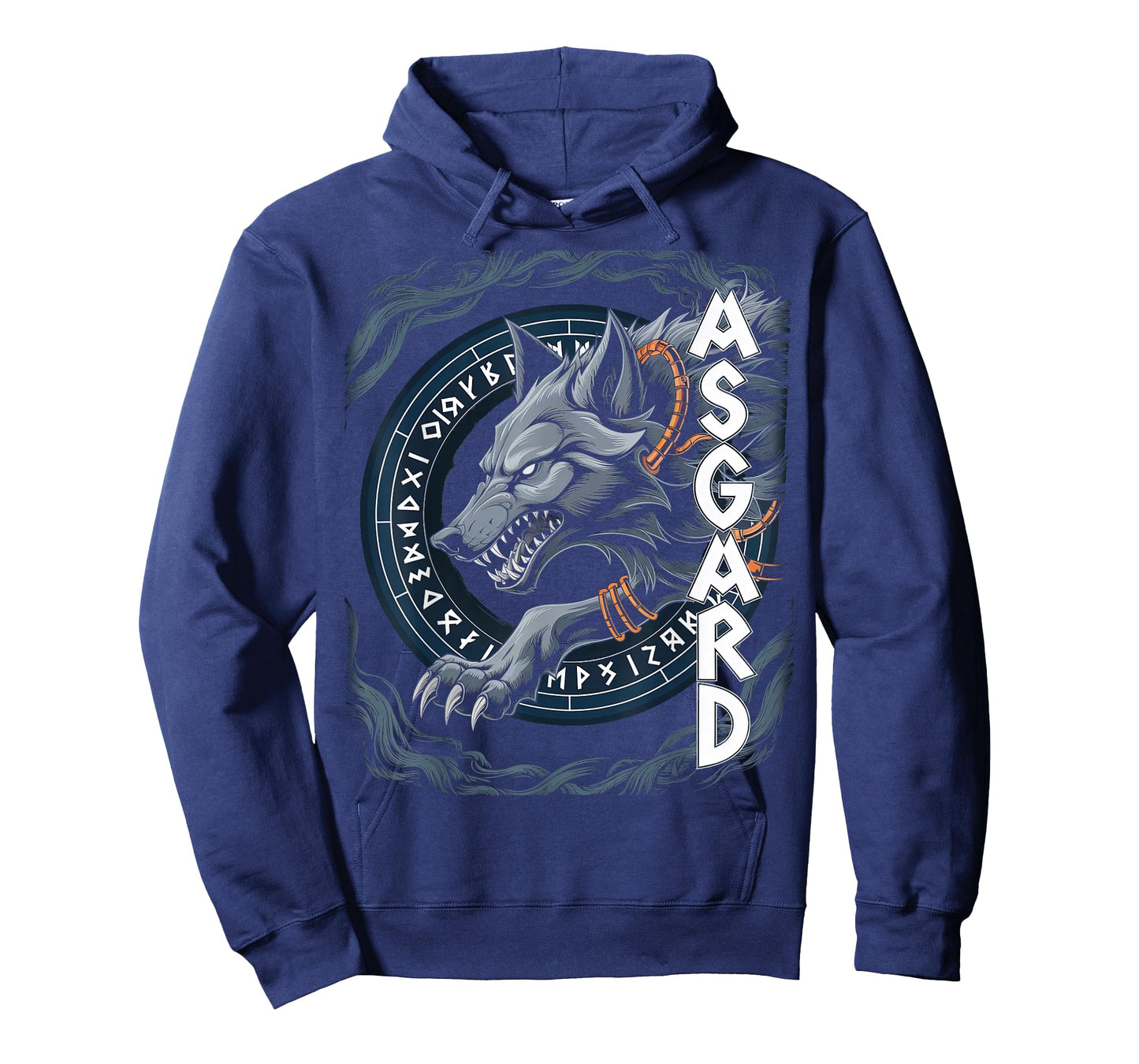 Wolf of Odin ASGARD celtic runes Valhalla Norse Mythology T-Shirt