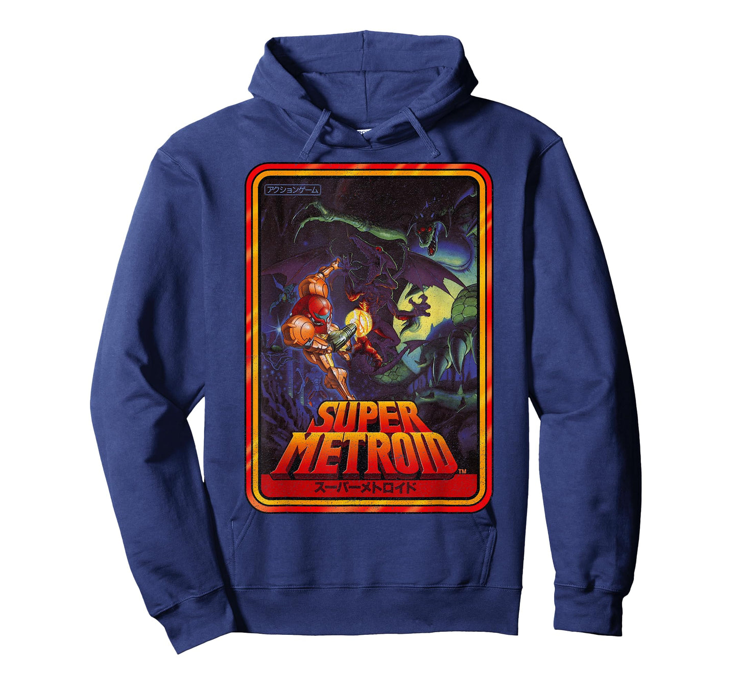 Nintendo Super Metroid Kanji Poster Style Graphic T-Shirt T-Shirt