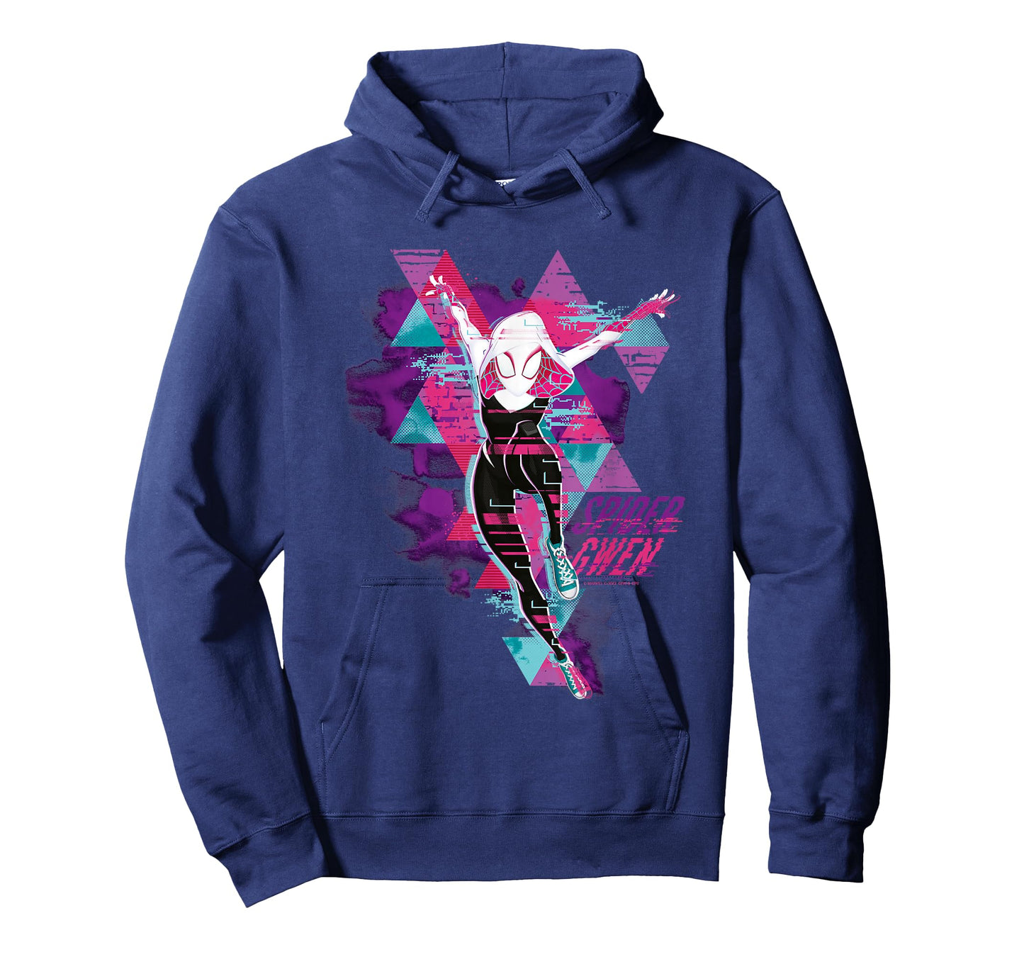 Marvel Spider-Man: Across the Spider-Verse Gwen Glitch T-Shirt