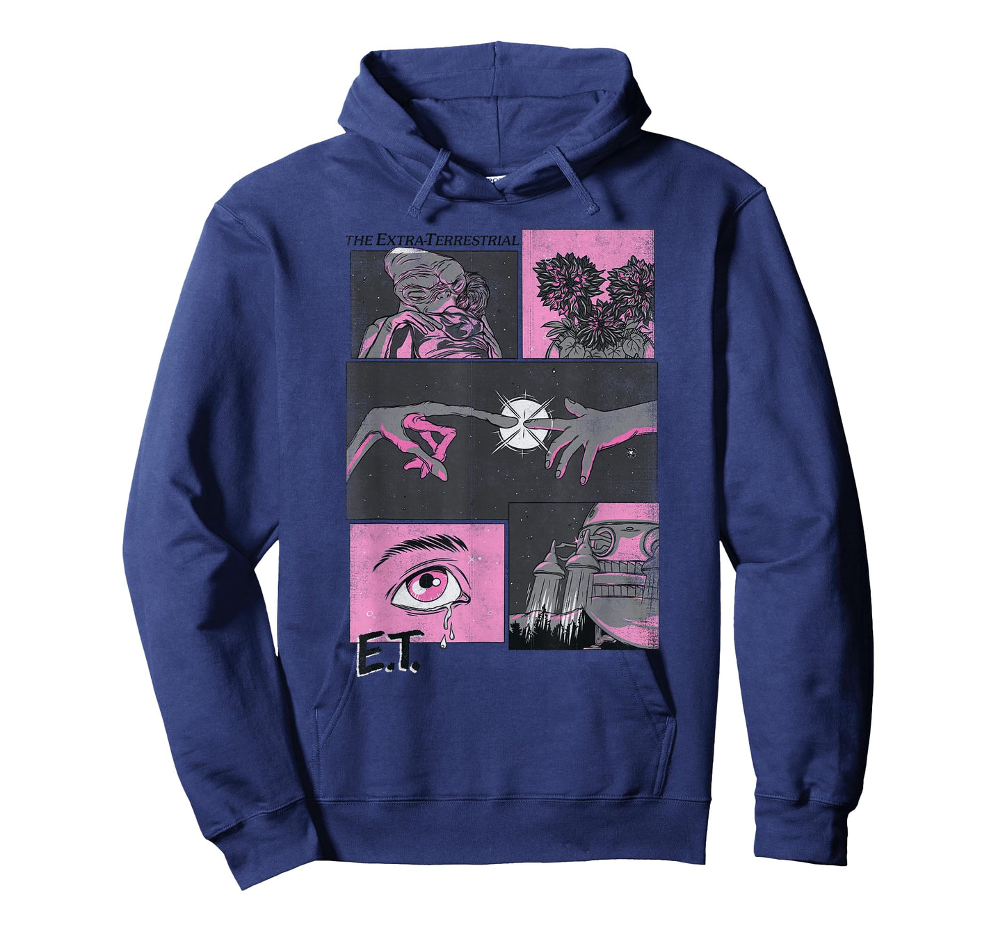 E.T. The Extra-Terrestrial Comic Strip Poster T-Shirt