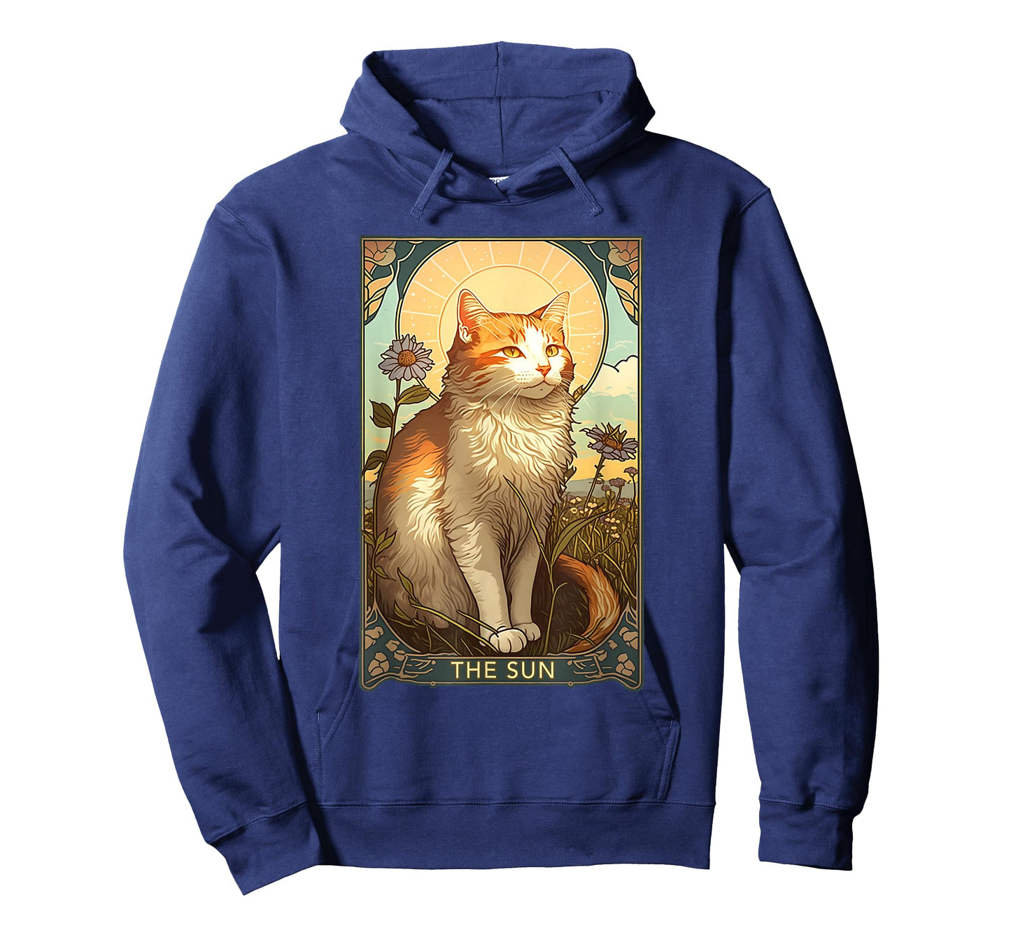 Cat Tarot Card, The Sun Tarot Card, Art Nouveau T-Shirt T-Shirt