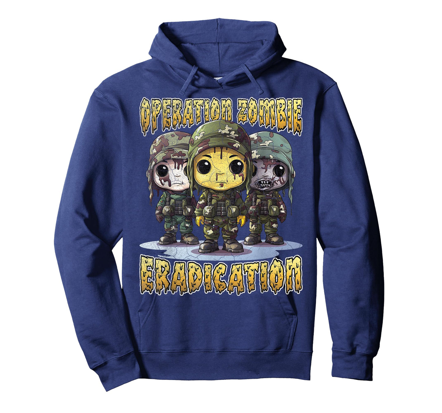 Operation zombie eradication funny Halloween camo soldier T-Shirt