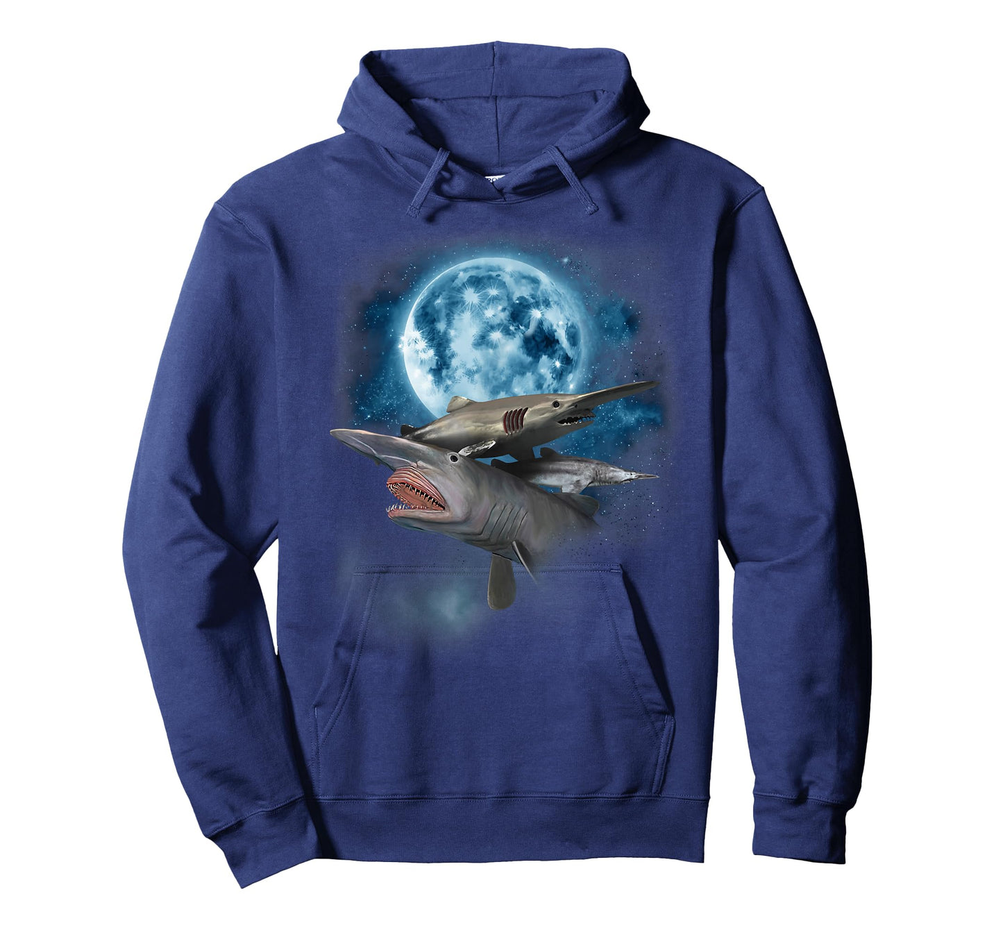 Goblin Shark Shirt - Howling at the Moon Goblin Shark T-Shirt