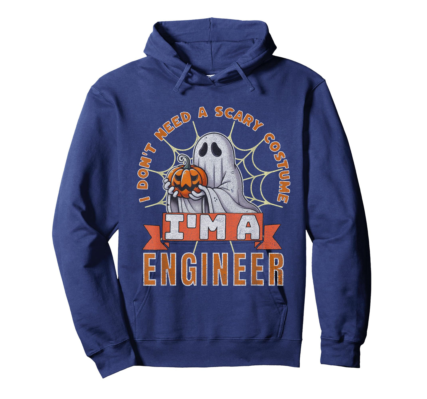 Halloween Engineer Ghost I'm an Engineer Costume T-Shirt