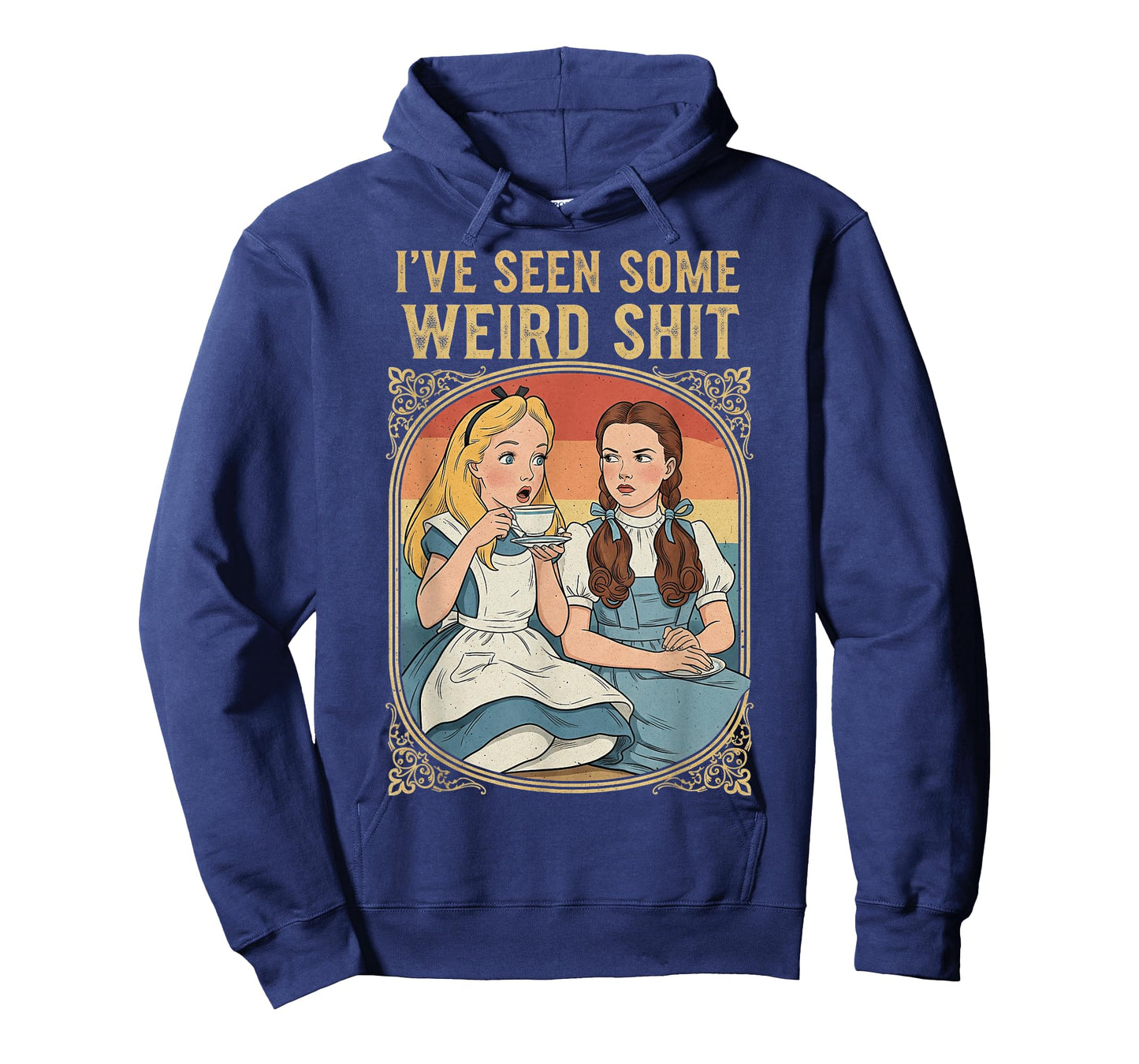 Iโve Seen Some Weird Shit Dark Humor Weird Surreal Vintage T-Shirt