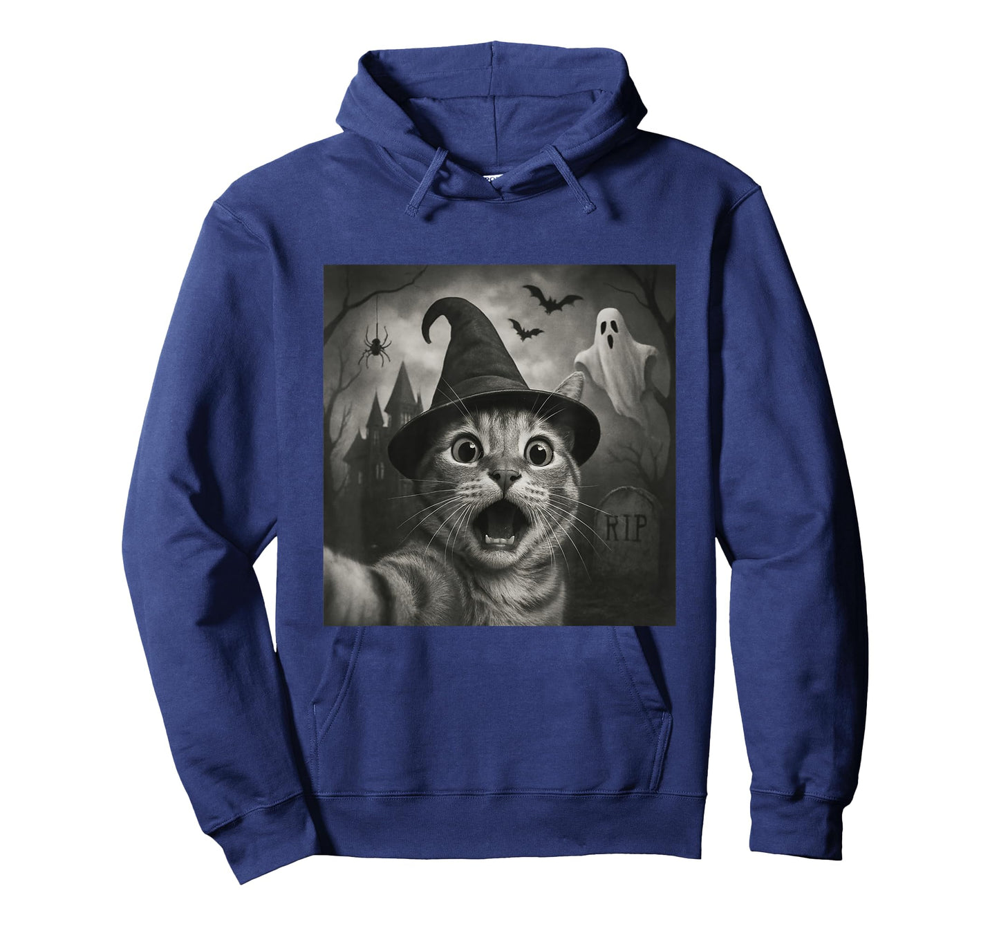 Halloween cat Taking Selfie Funny Spooky T-Shirt