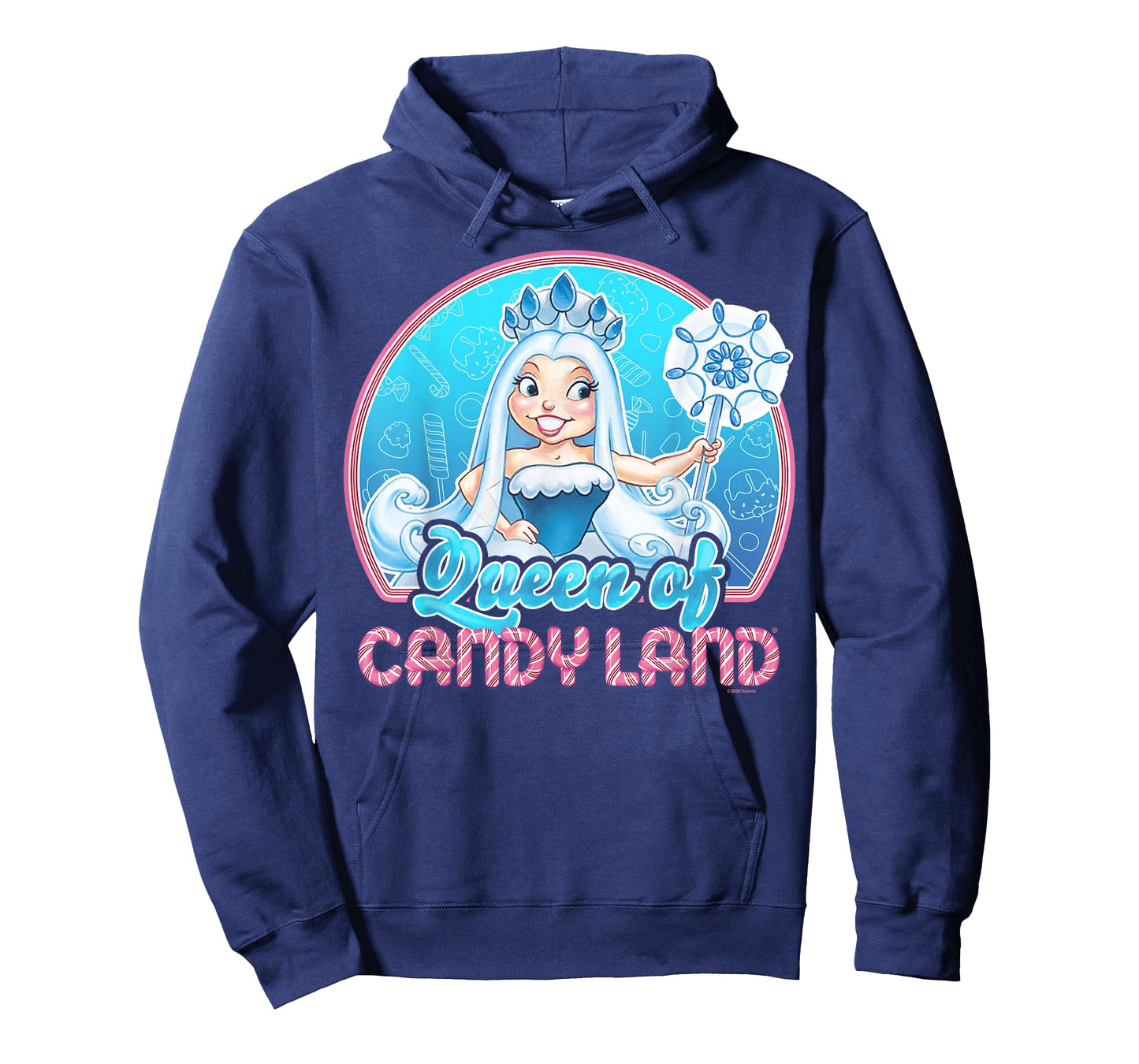 Candy Land Queen Of Candy Land Portrait T-Shirt